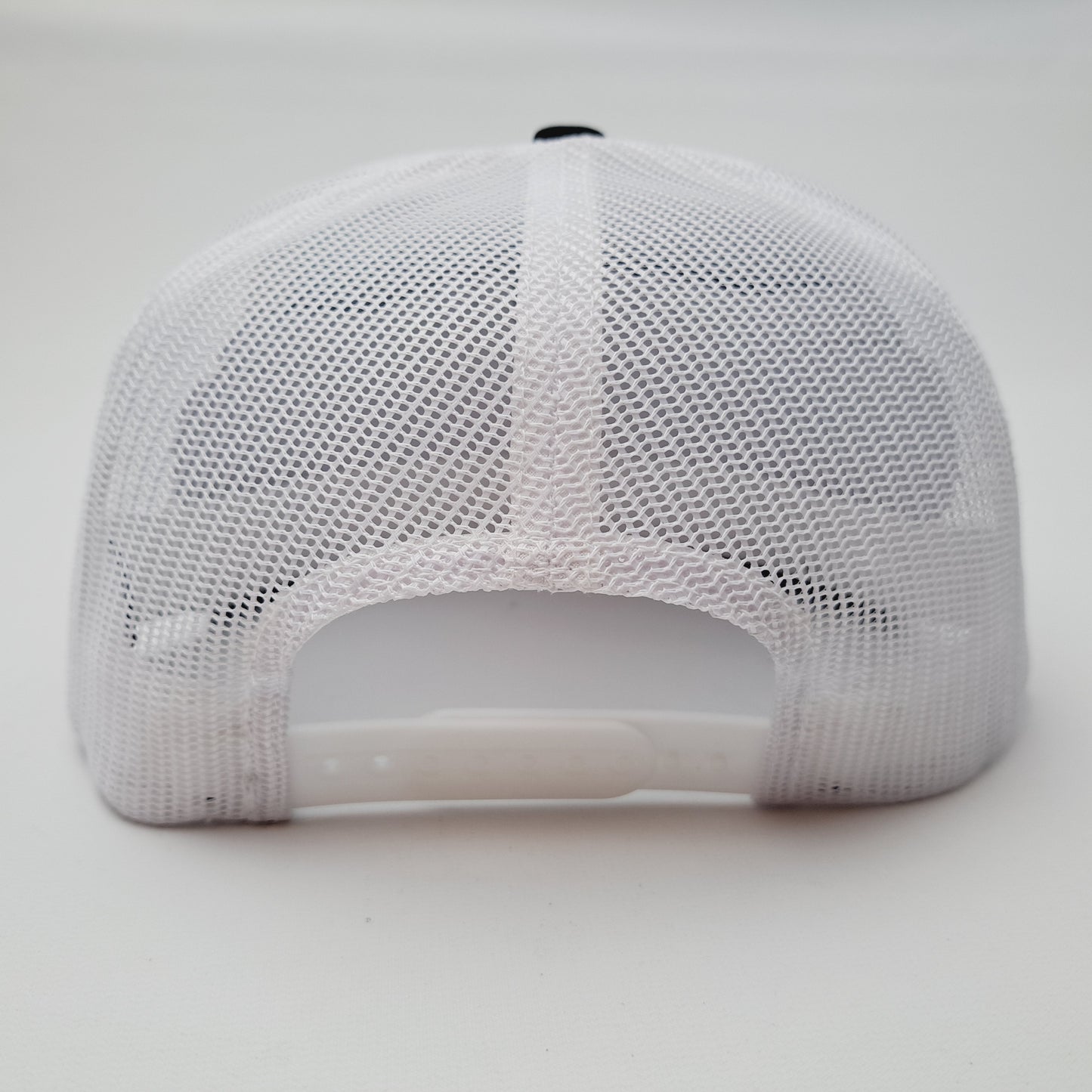 Toyota Motorsports Patch Otto Trucker Mesh Snapback Cap Hat Black & White