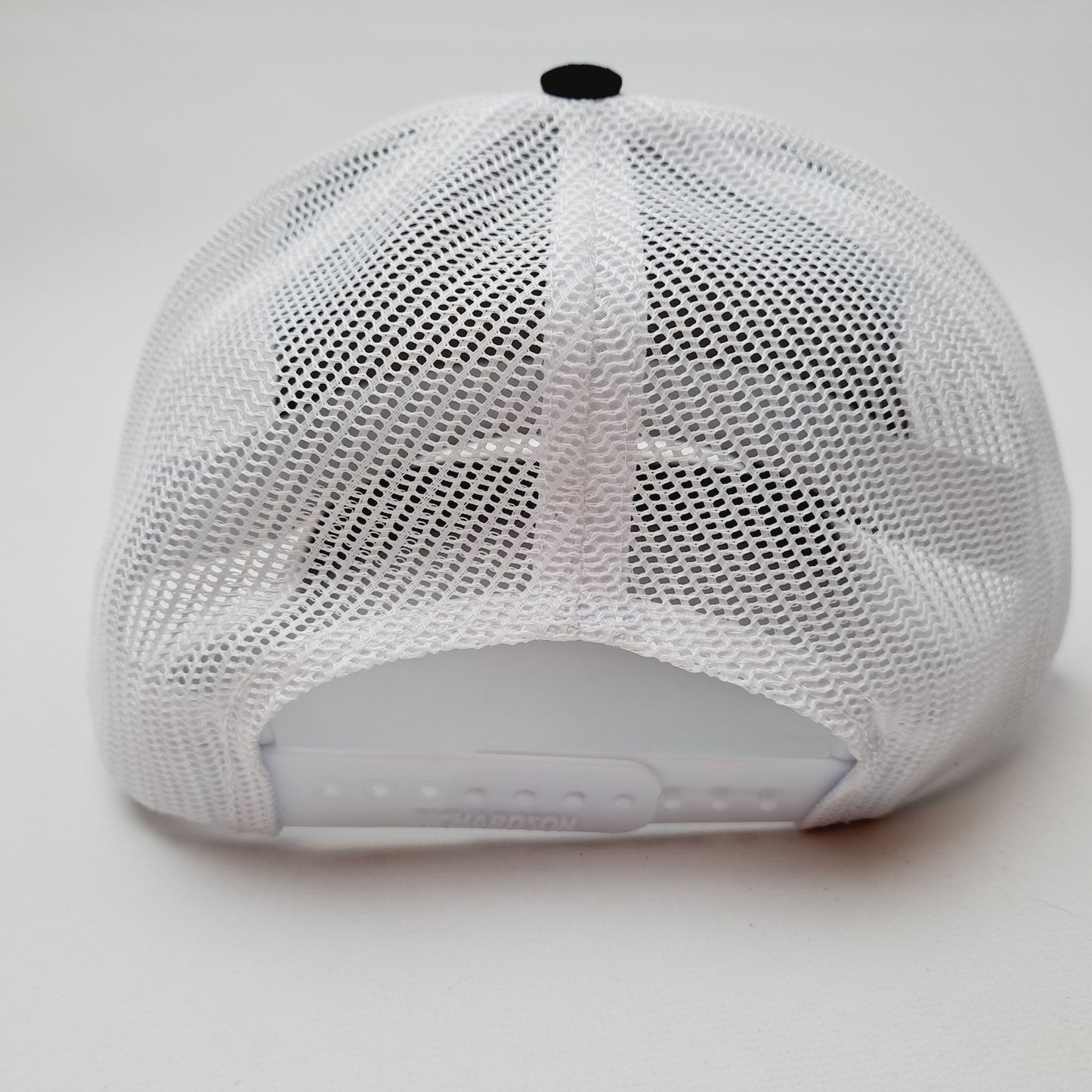 Waylon Richardson 112 Embroidered Patch Curved Bill Mesh Snapback Cap Hat