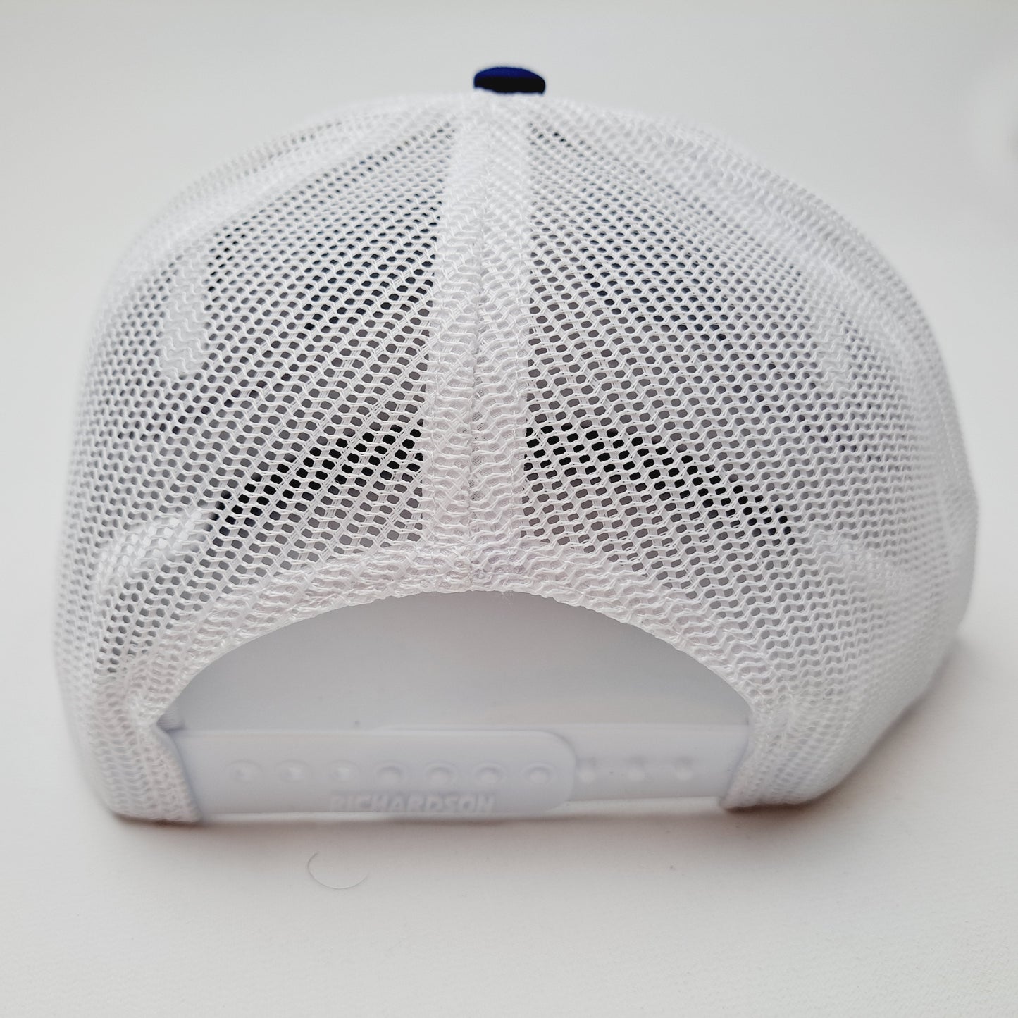 Camel Trophy Embroidered Patch Richardson 112 Trucker Mesh Snapback Cap Hat Blue & White