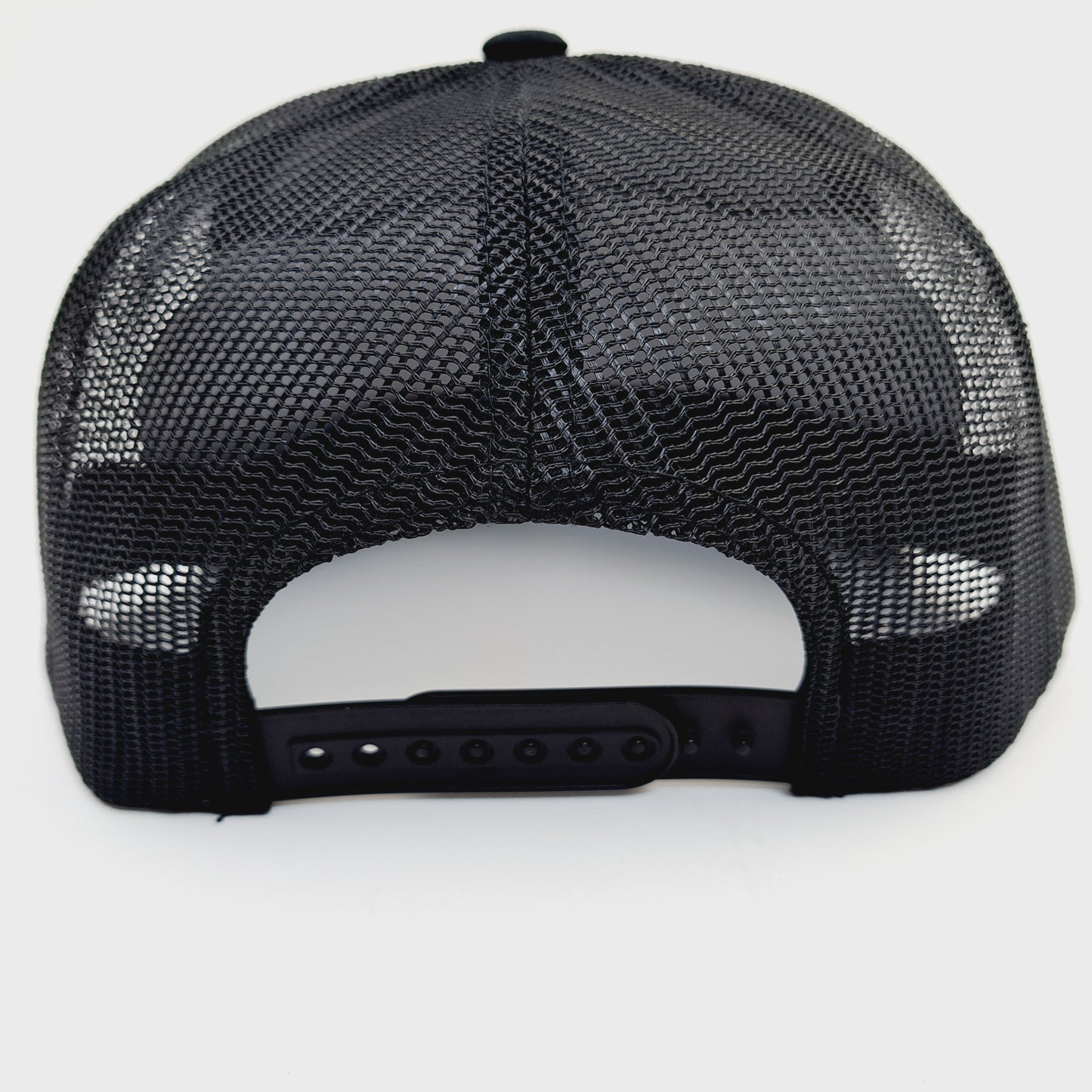 MAGA AF Trump Flat Bill Trucker Mesh Vintage Snapback Black