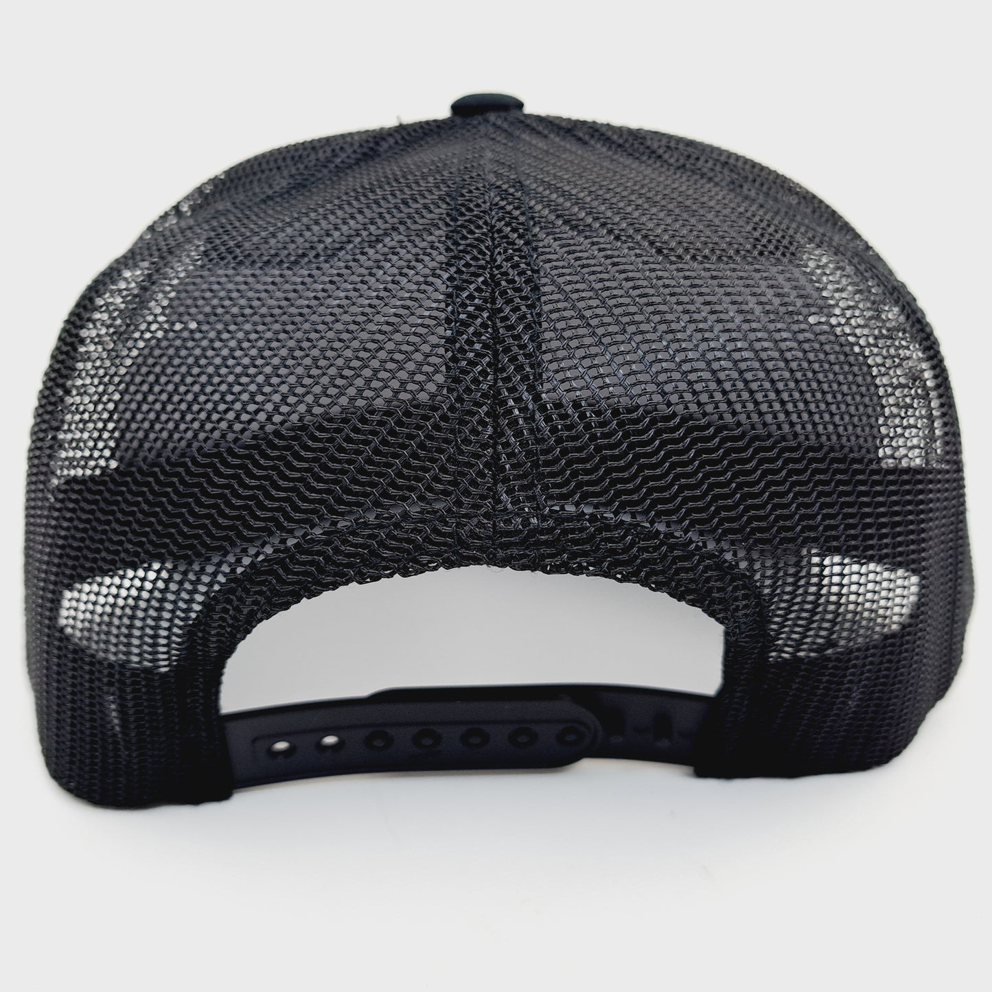 Only Money Embroidered Flat Bill Trucker Mesh Snapback Cap