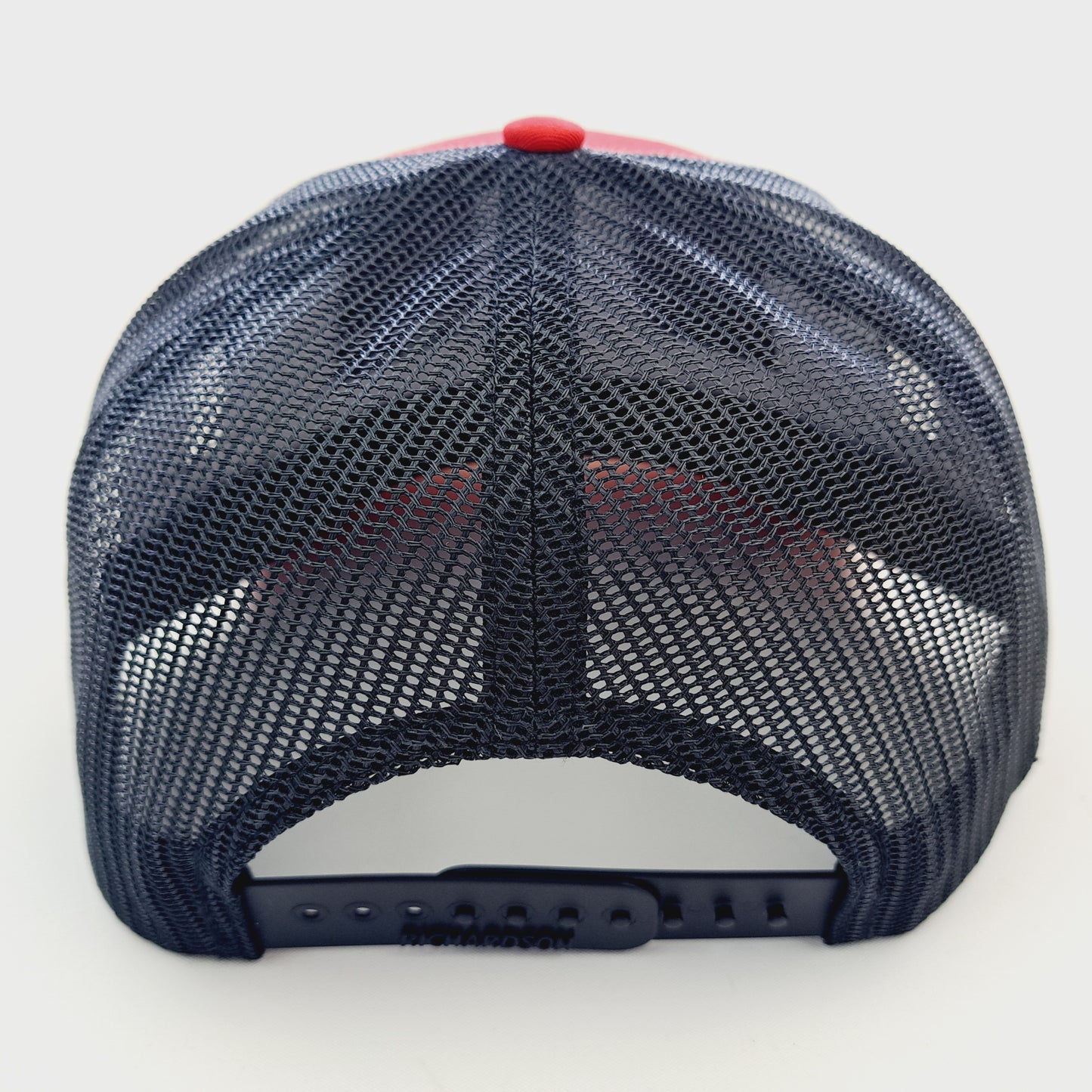 Georgia State Richardson 112 Embroidered Trucker Mesh Snapback Cap Hat Black & Red