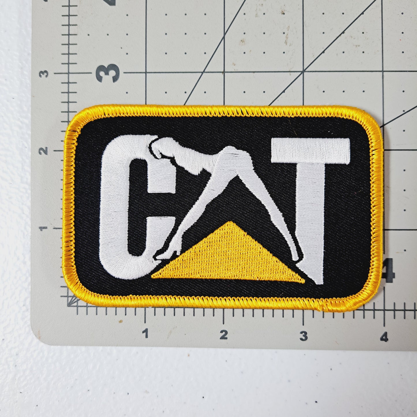 CAT Stripper Embroidered Patch