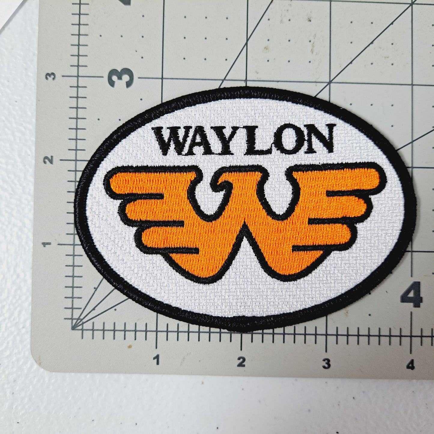 Waylon Jennings Embroidered Patch
