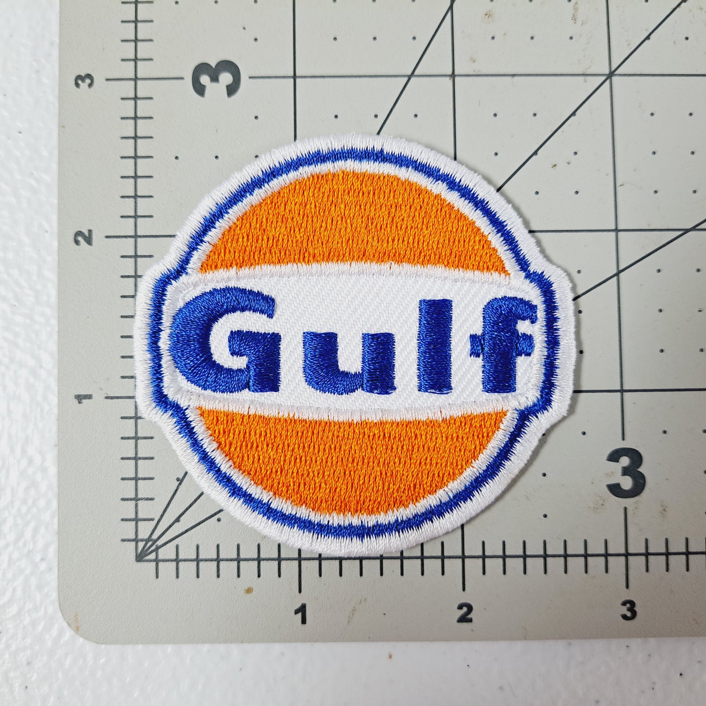 Gulf Oil Embroidered Patch