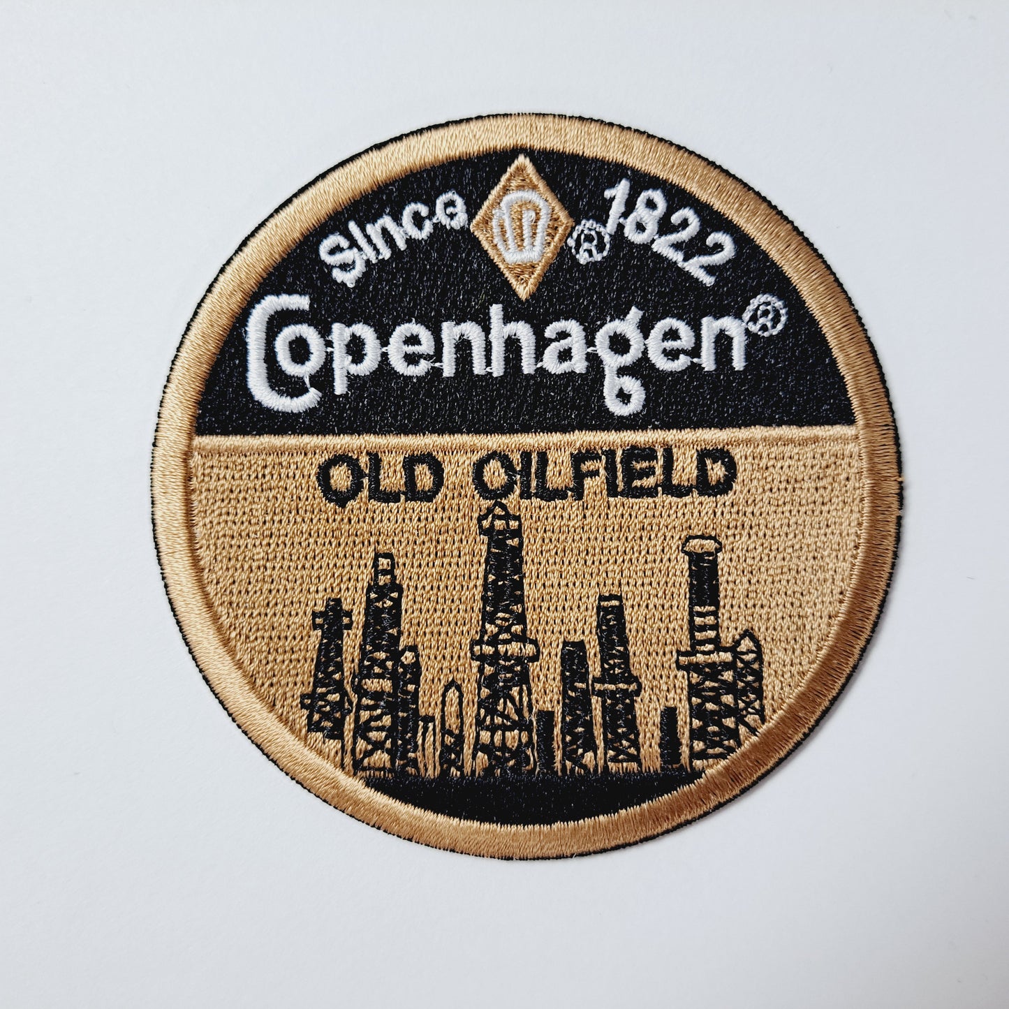 Copenhagen Old Oilfield Embroidered Patch 3 inch