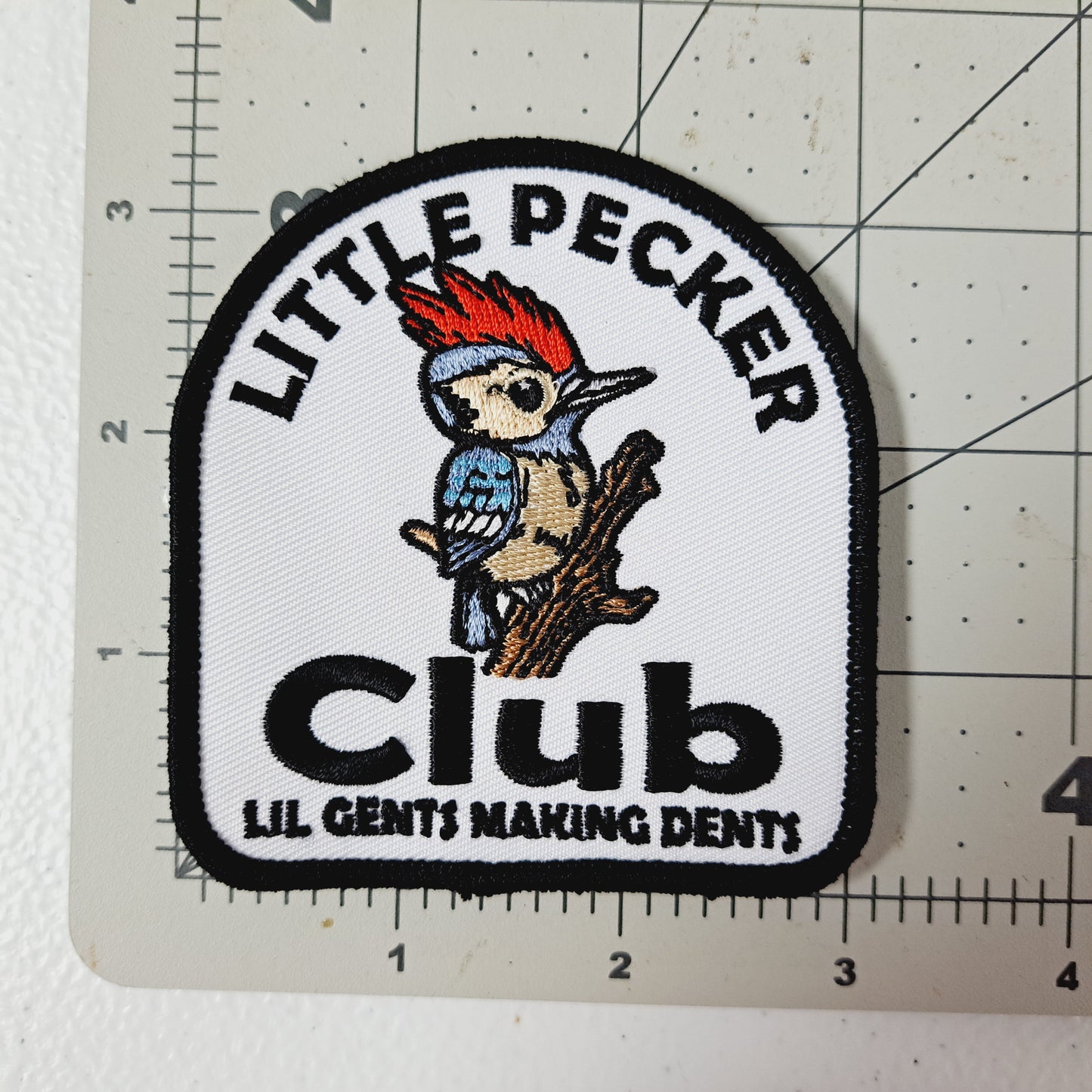 Little Pecker Club Embroidered Patch