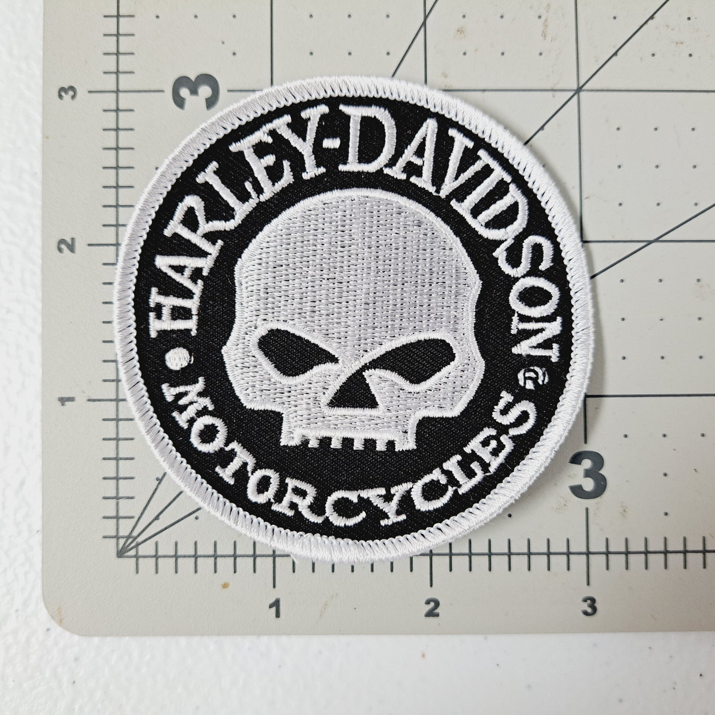 Willy G Harley Davidson Embroidered Patch