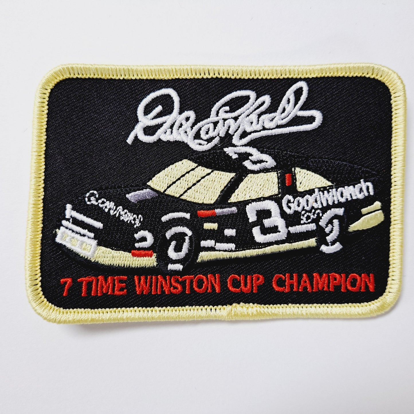 Dale Earnhardt #3 Winston Cup Nascar Racing Embroidered Patch