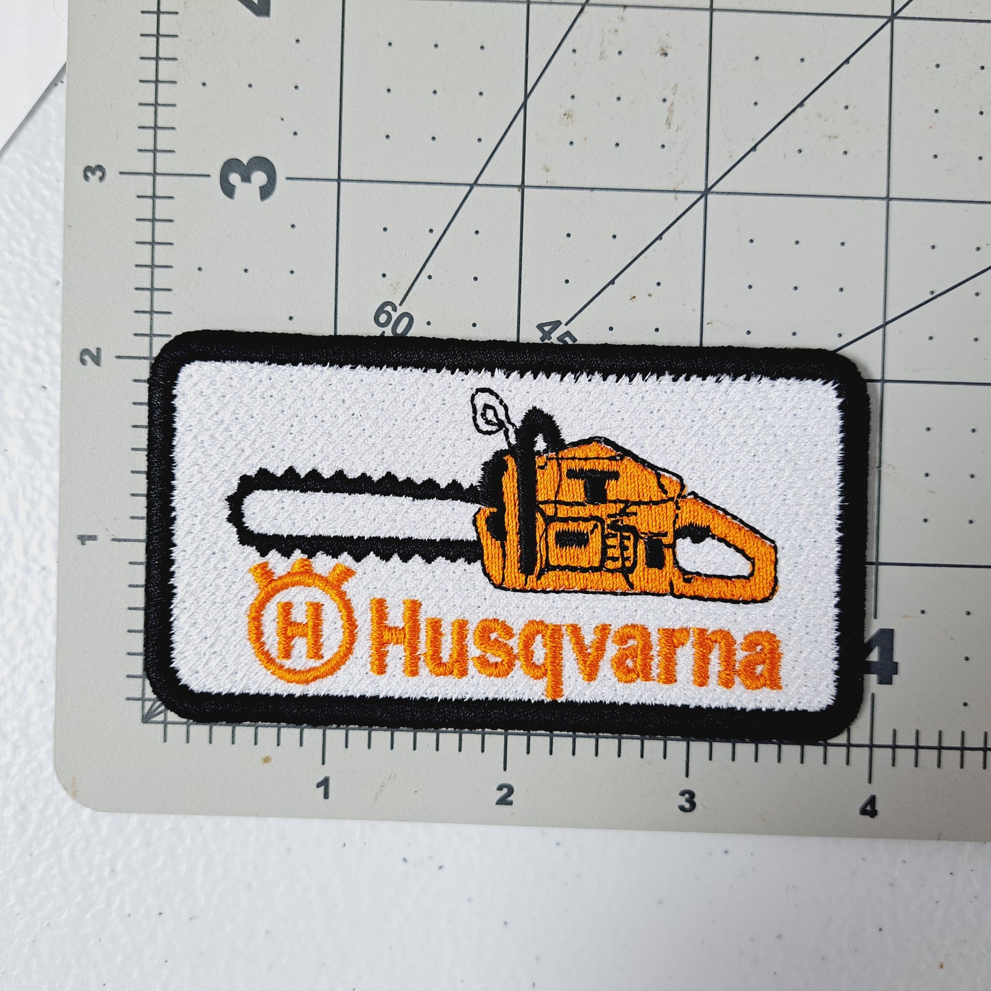 Husqvarna Embroidered Patch
