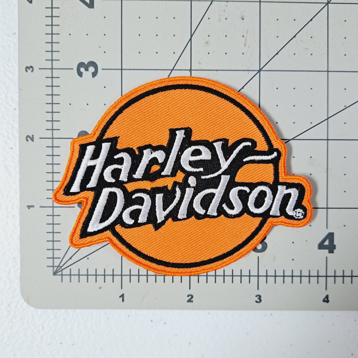 Harley Davidson Motorcycles Embroidered Patch