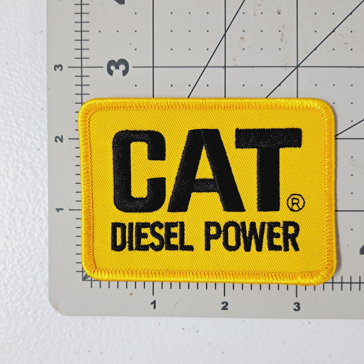 CAT Caterpillar Embroidered Patch