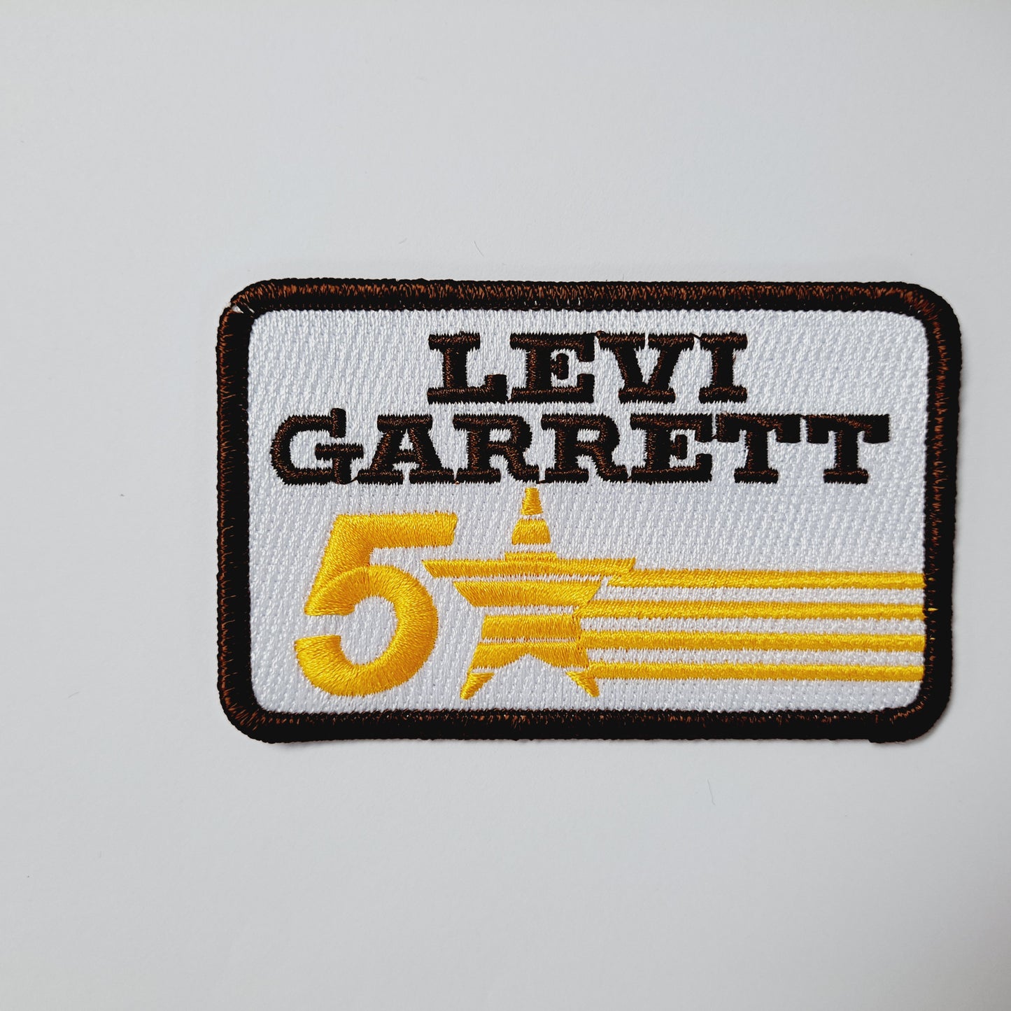 Levi Garrett 5 Star Tobacco Embroidered Patch
