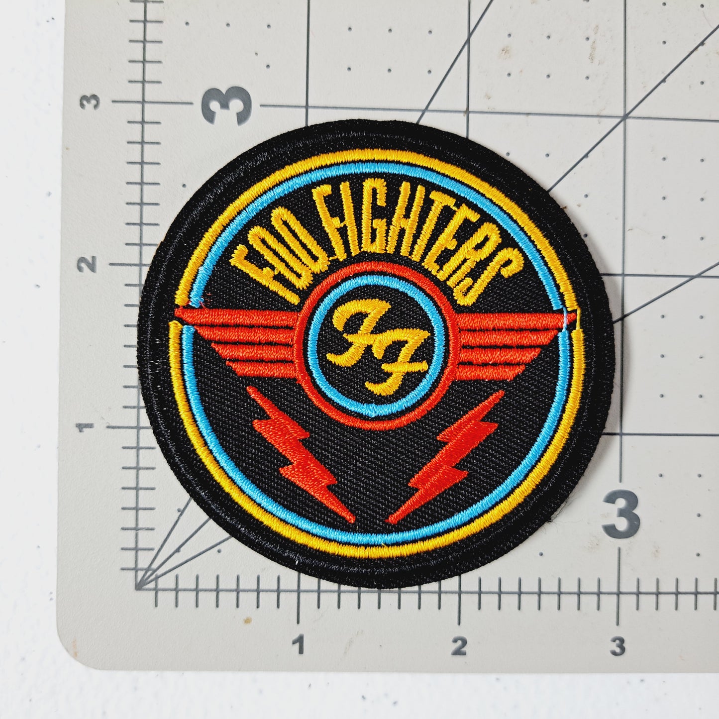 Foo Fighters Rock Band Embroidered Patch
