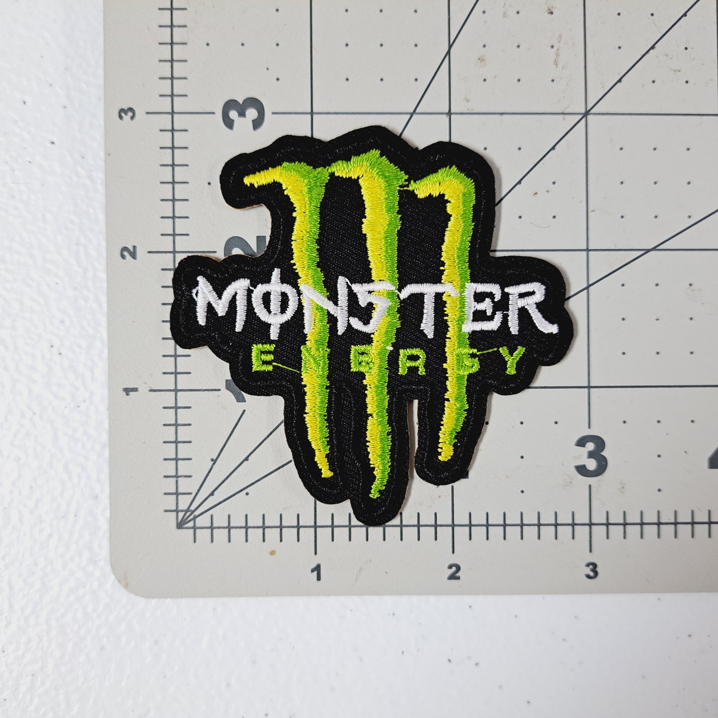 Monster Energy Embroidered Patch