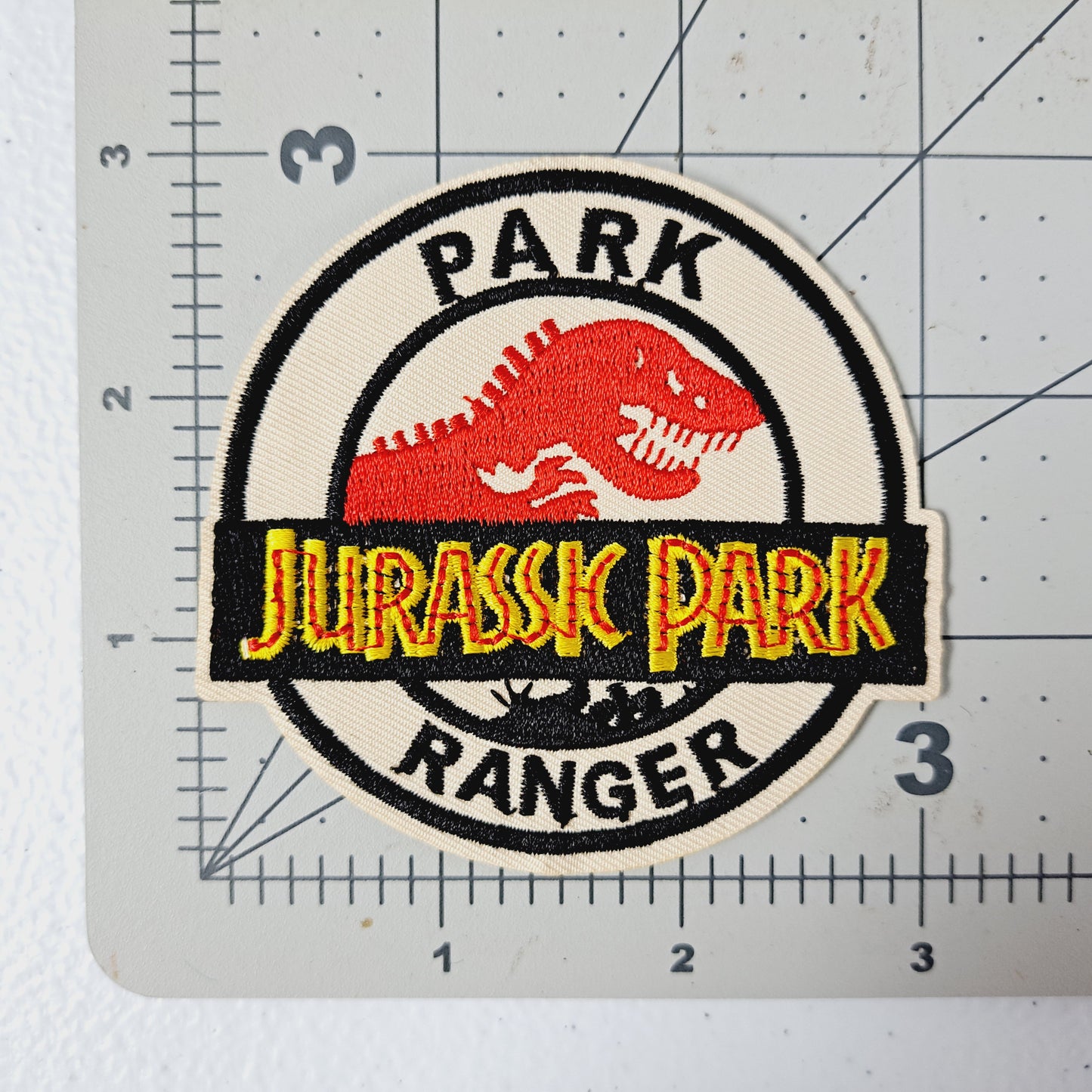 Jurassic Park Embroidered Patch