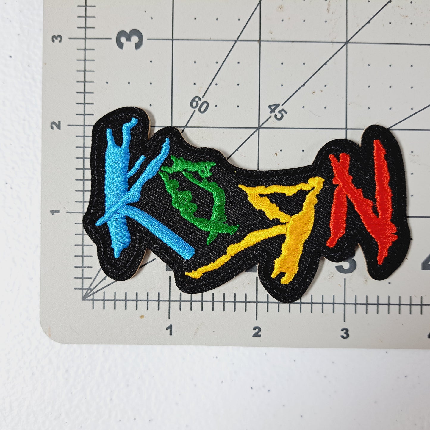KORN Rock Band Embroidered Patch