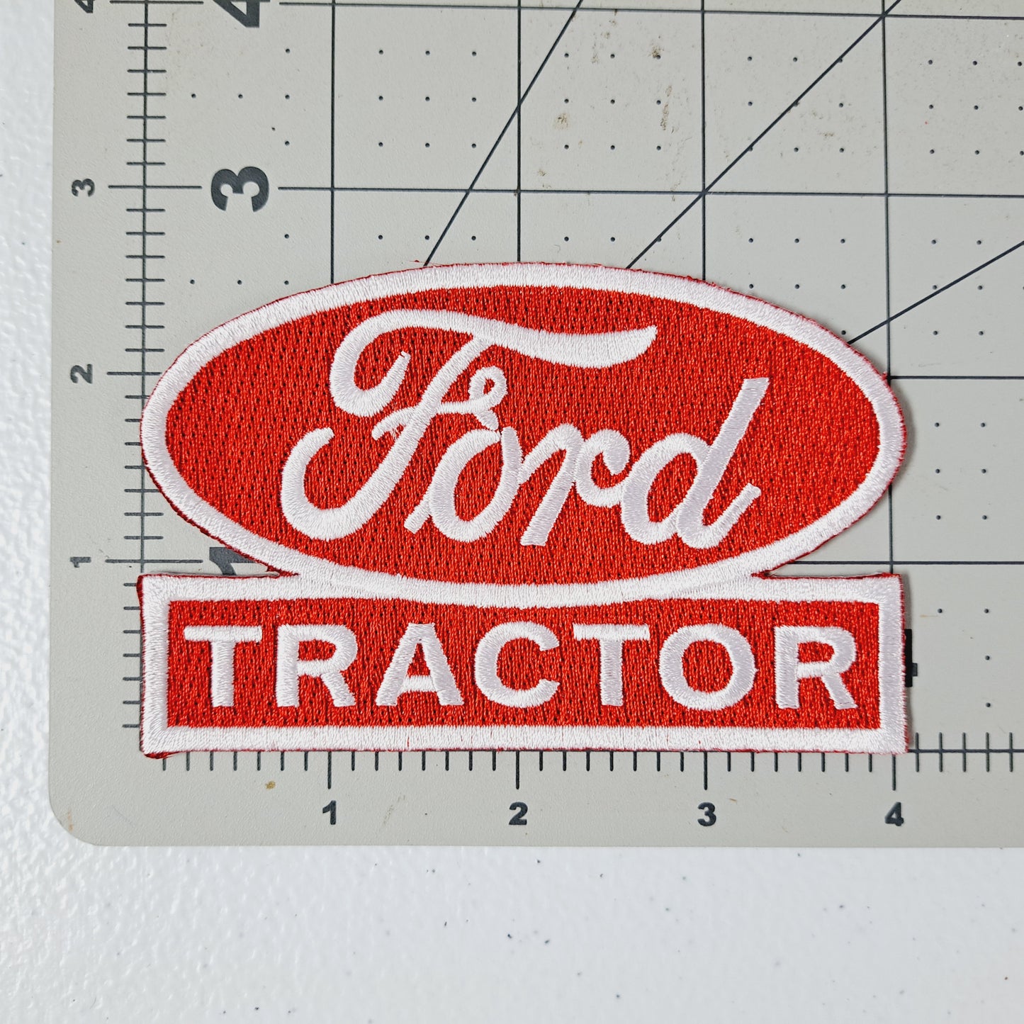 Ford Tractor Embroidered Patch