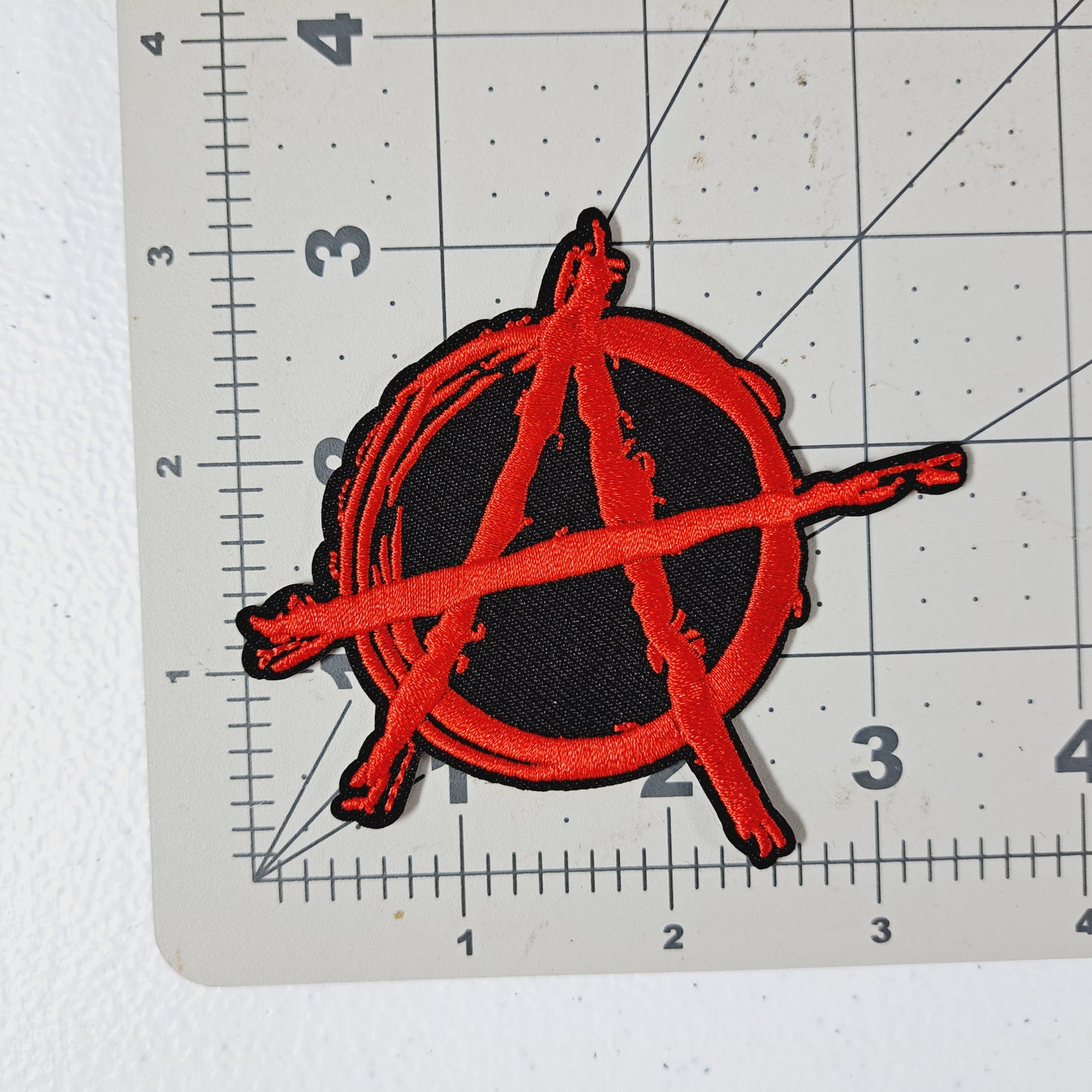 Anarchy Embroidered Patch