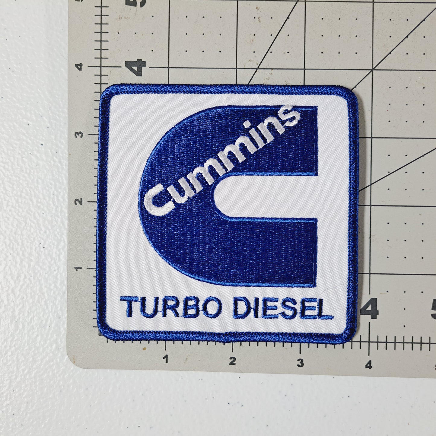 Cummins Turbo Diesel Embroidered Patch