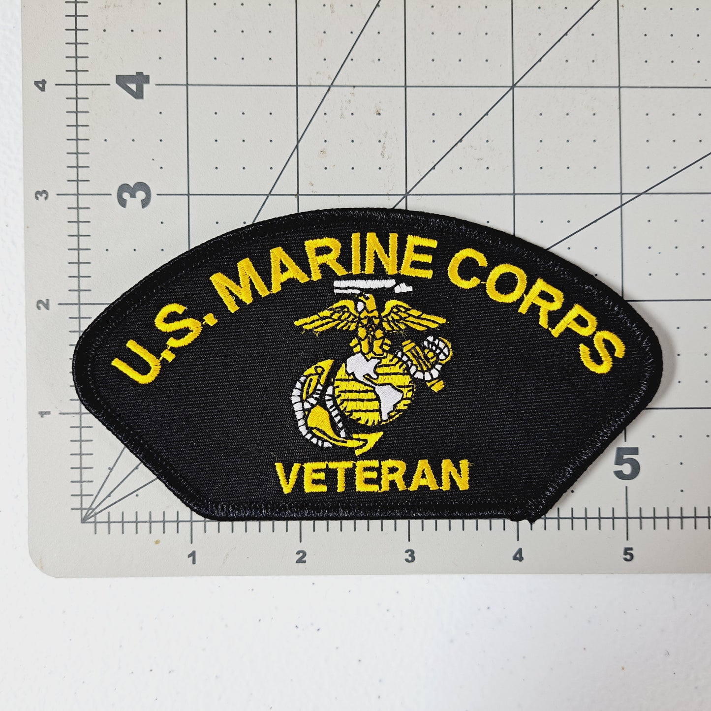 Marine Corps Veteran Embroidered Patch
