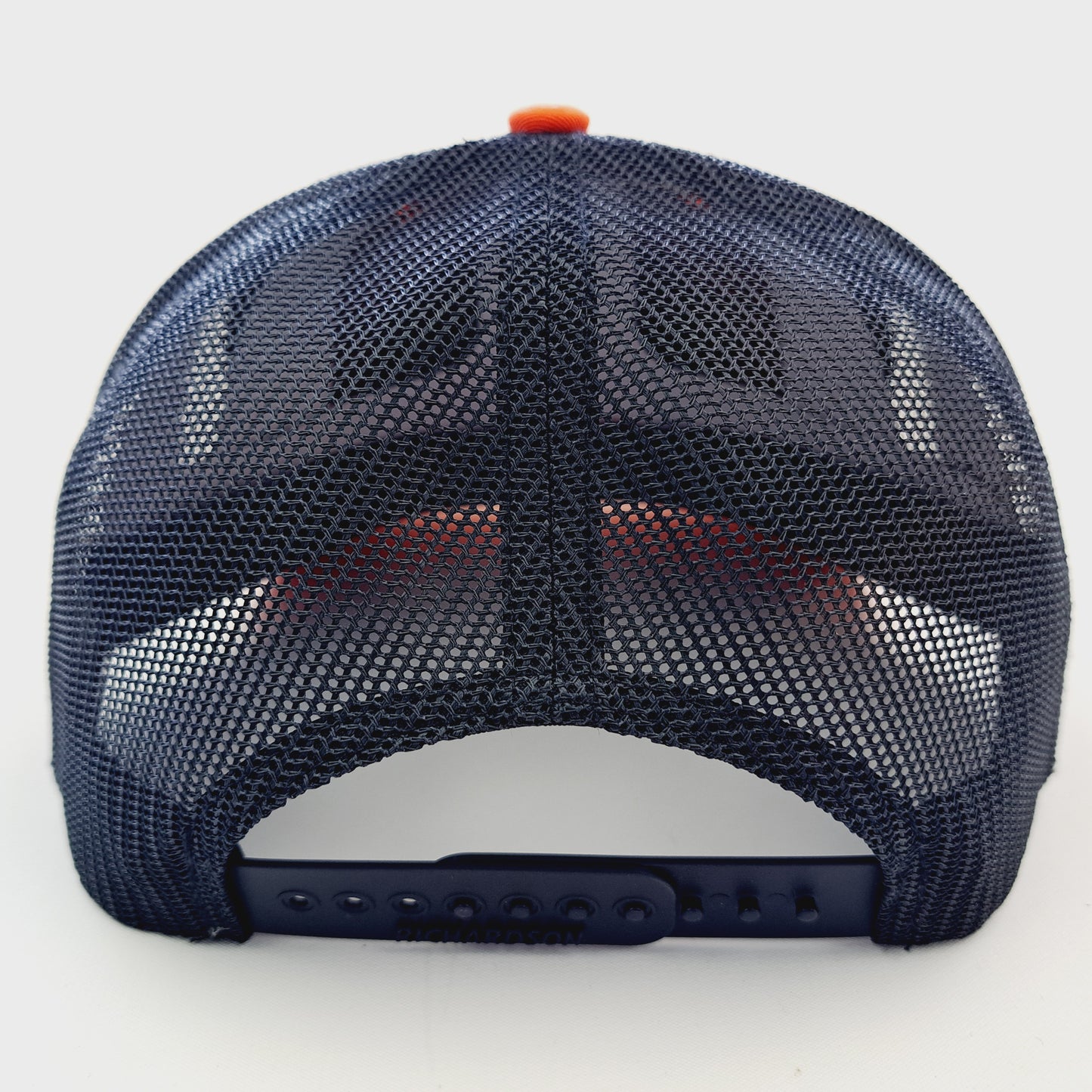 Waylon Embroidered Patch Richardson 112 Curved Bill Trucker Mesh Snapback Cap Hat Orange