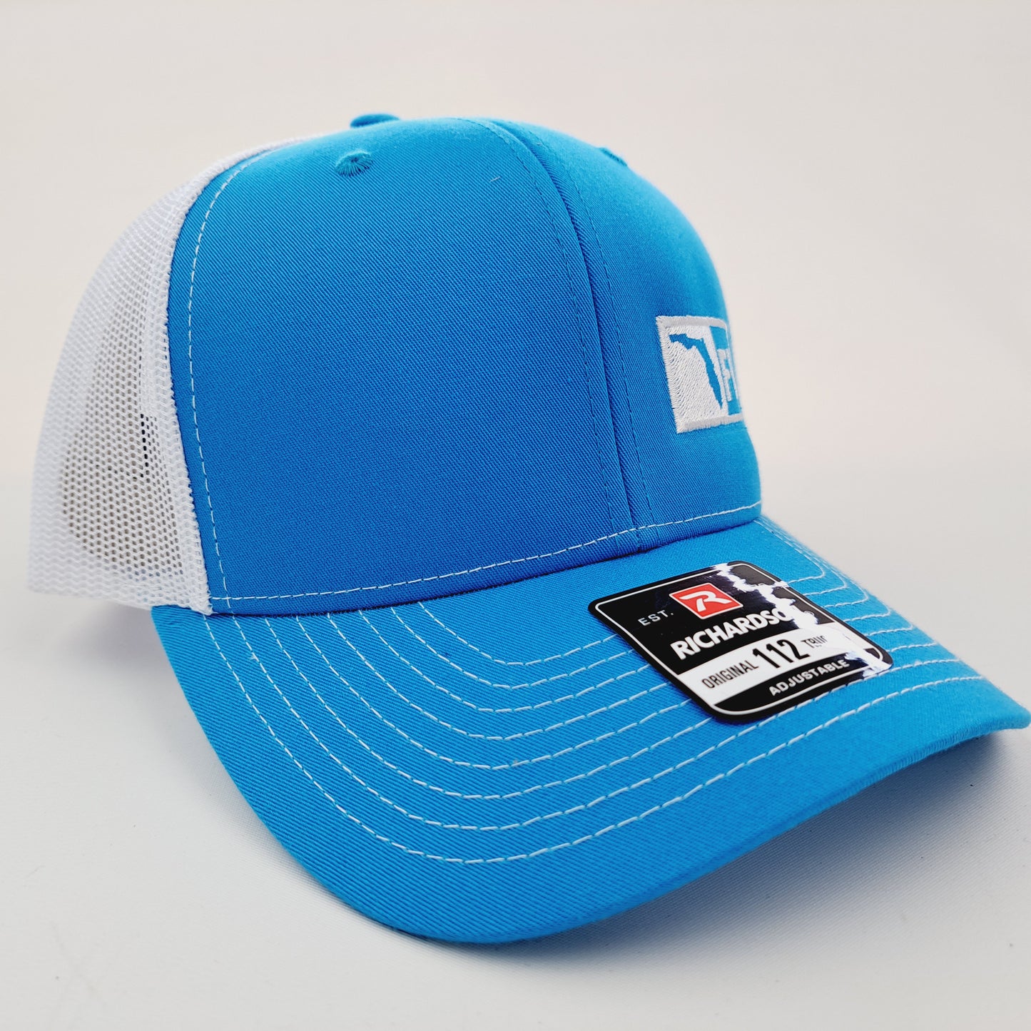 Florida State Richardson 112 Embroidered Patch Trucker Mesh Snapback Cap Hat Black & White