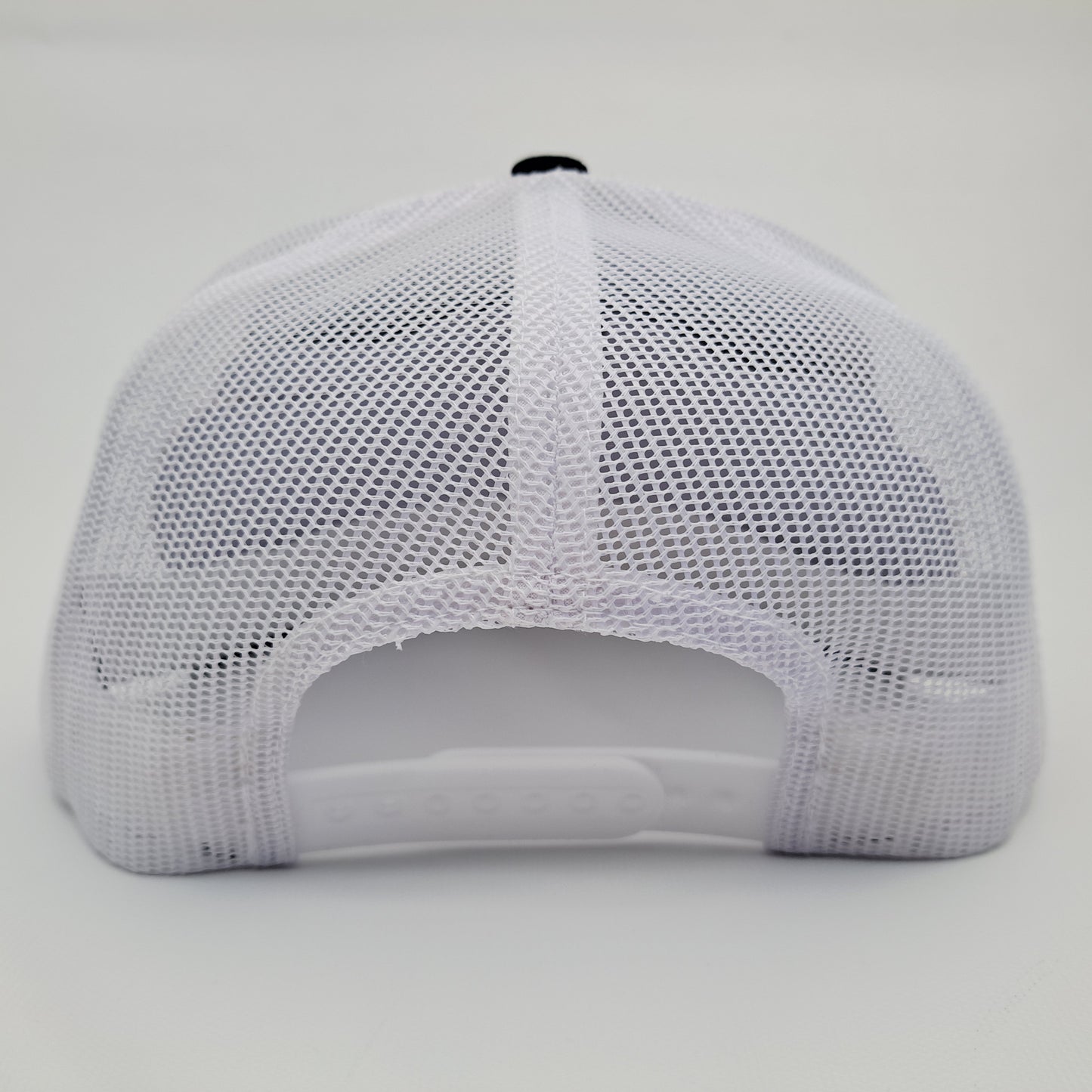 Freedom Charlie Kirk Embroidered Flat Bill Trucker Mesh Snapback Cap Black & White