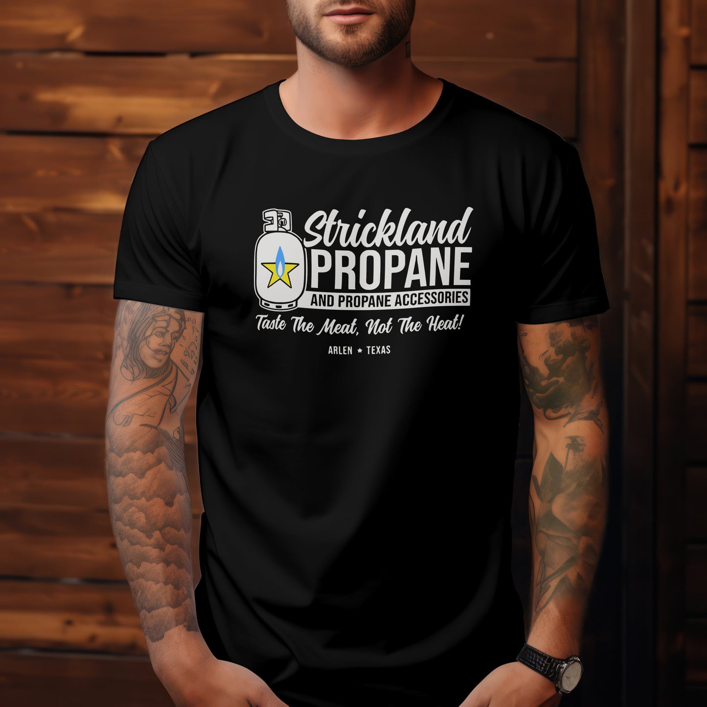 Strickland Propane T-shirt Hank Hill Adult Humor 1997 TV Series