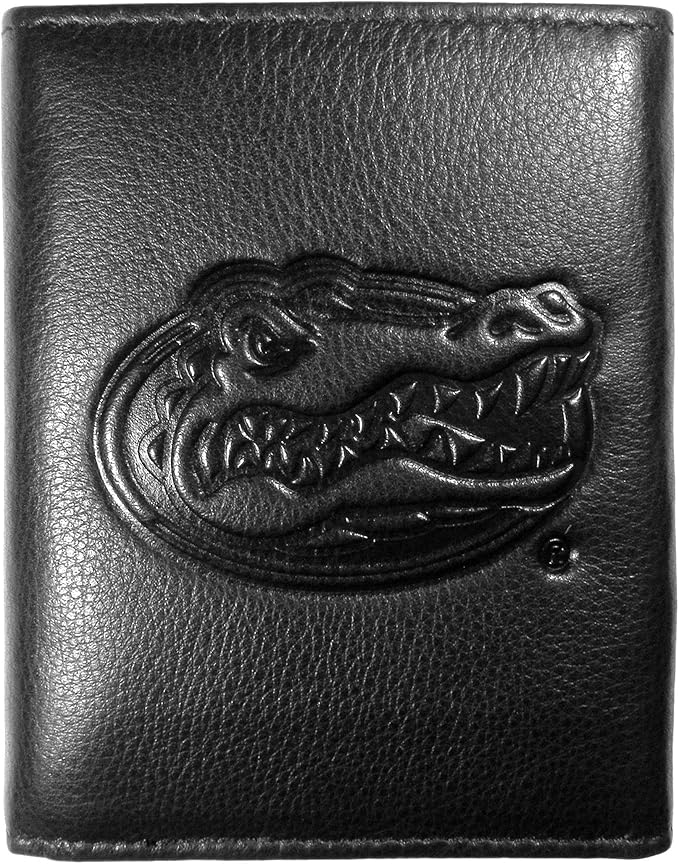 Florida Gators Embossed Leather Tri-fold Wallet