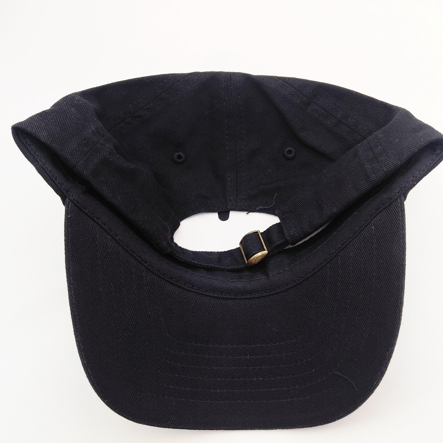 Hippie Women's Hat Cap Relaxed Cotton Black Embroidered Patch