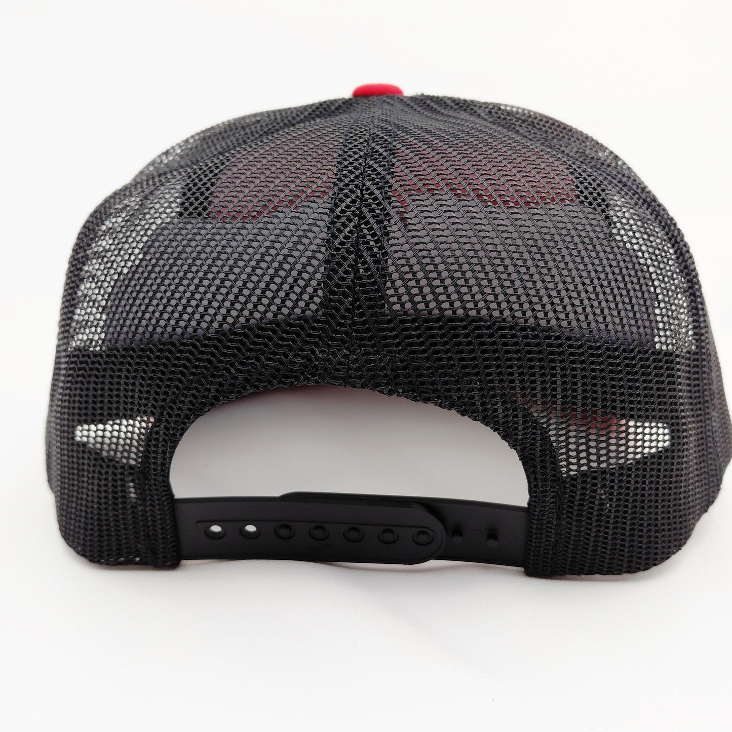 Bush Hog Embroidered Patch Flat Bill Trucker Mesh Snapback Cap Hat