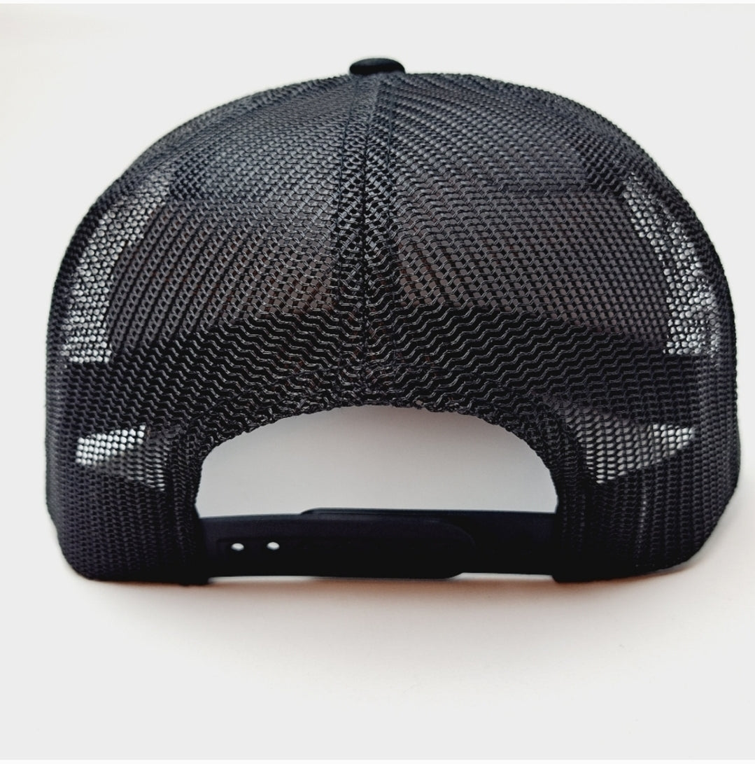 Toyota Trucks Embroidered Patch Flat Bill Trucker Mesh Snapback Cap Hat Black