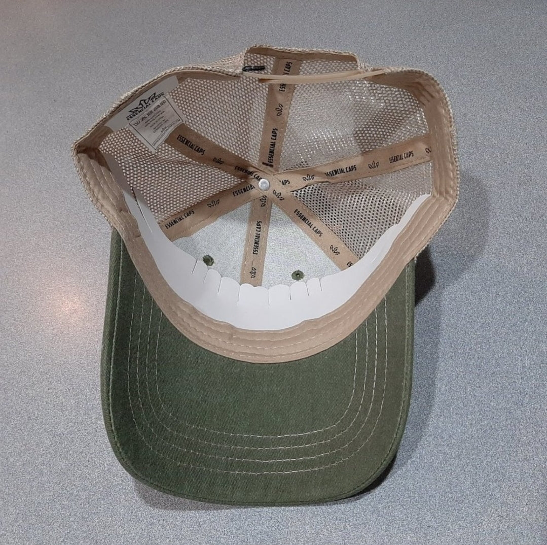 Jeep Paw Prints Relaxed Trucker Mesh Snapback Baseball Cap Hat Embroidered