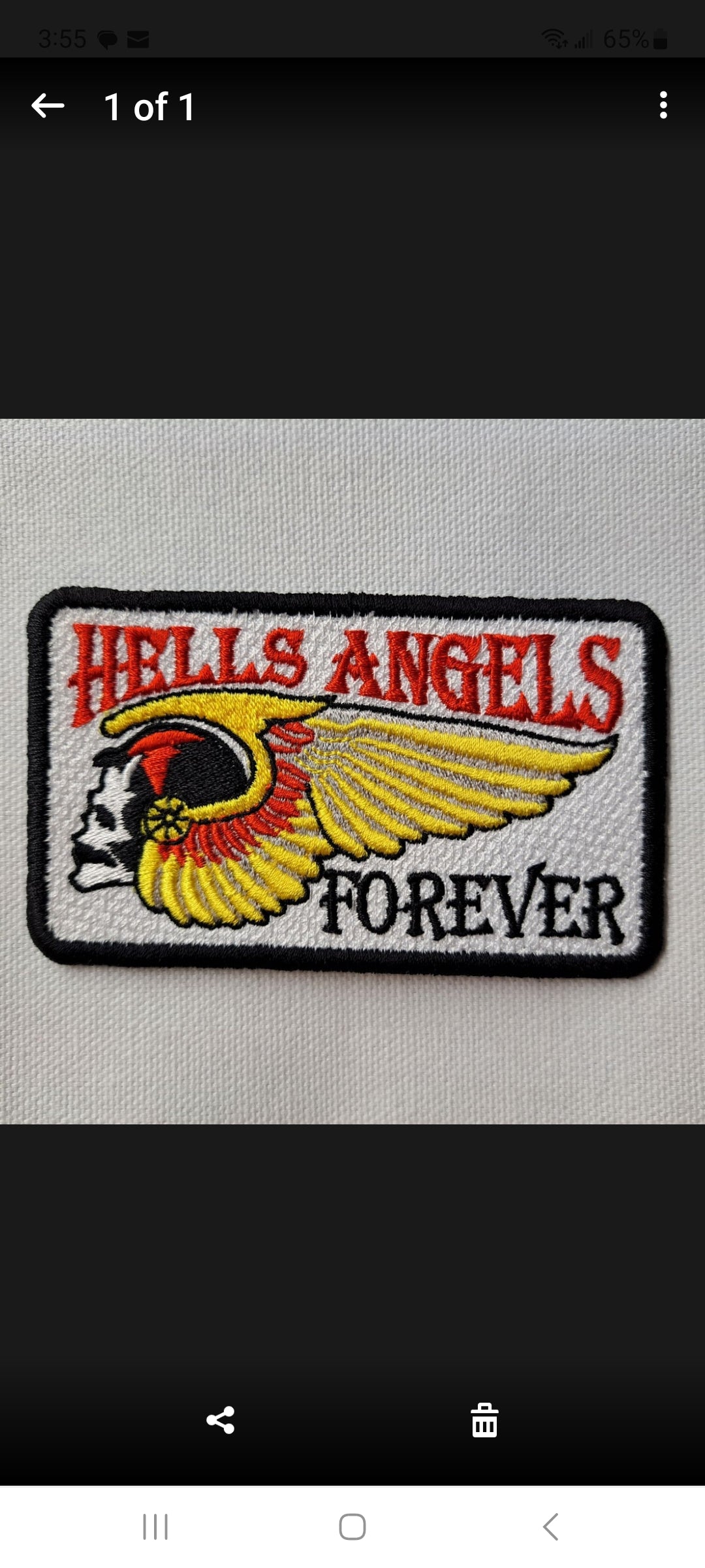 Ethan Patch Richardson 112 Trucker Mesh Snapback Cap Hat Red & White