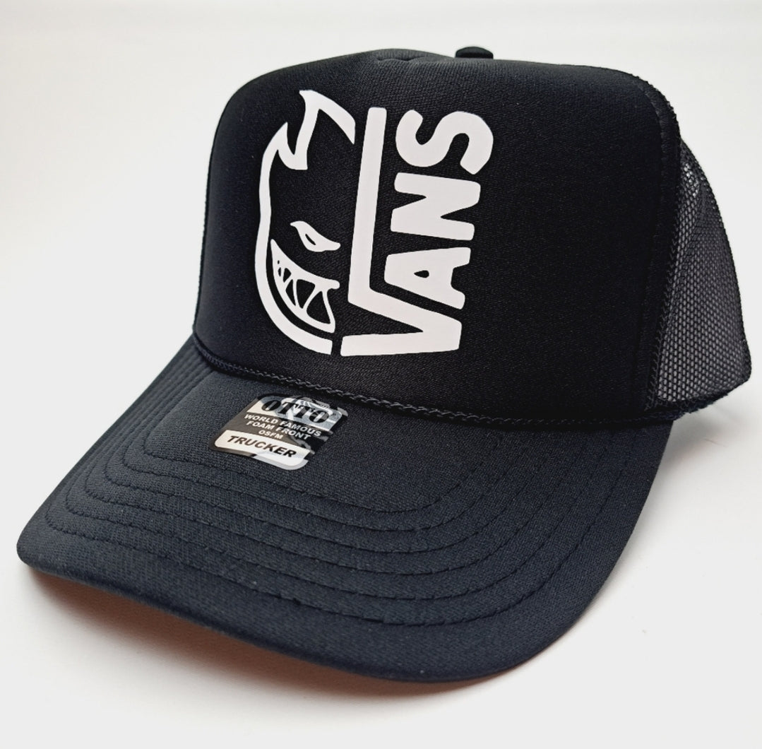 Spitfire Vans Foam Mesh Trucker Snapback Black