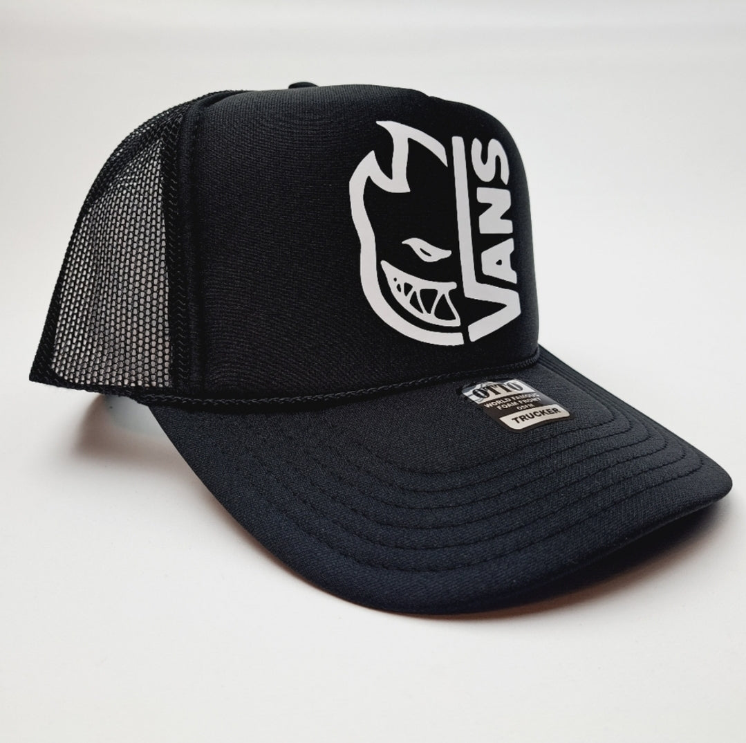 Spitfire Vans Foam Mesh Trucker Snapback Black