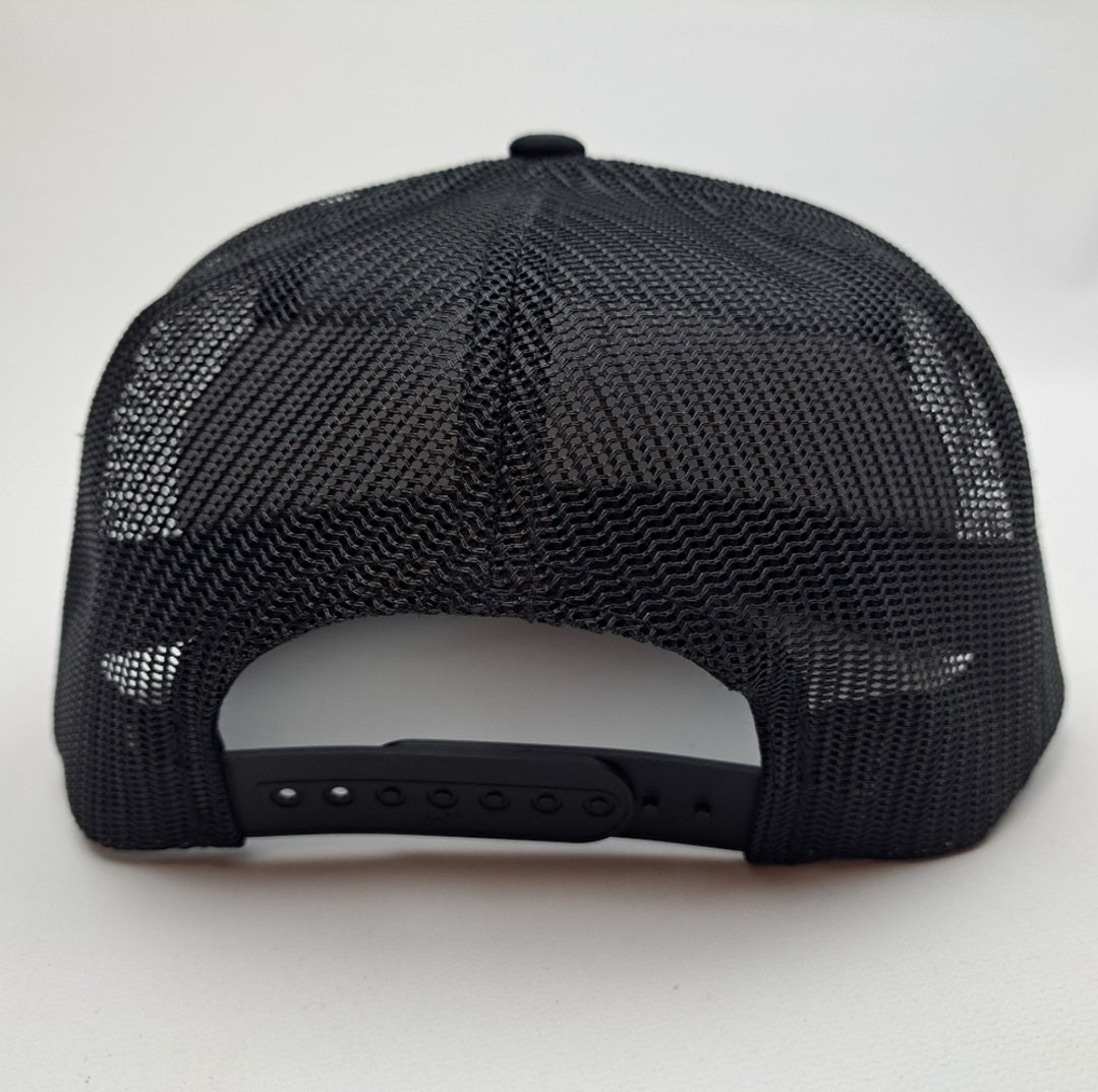 Ford Embroidered Patch Cap Flat Bill Mesh Snapback Hat