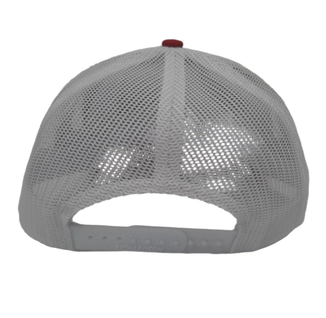 Ford Trucks Richardson 112 Trucker Mesh Snapback Cap Hat Red & White
