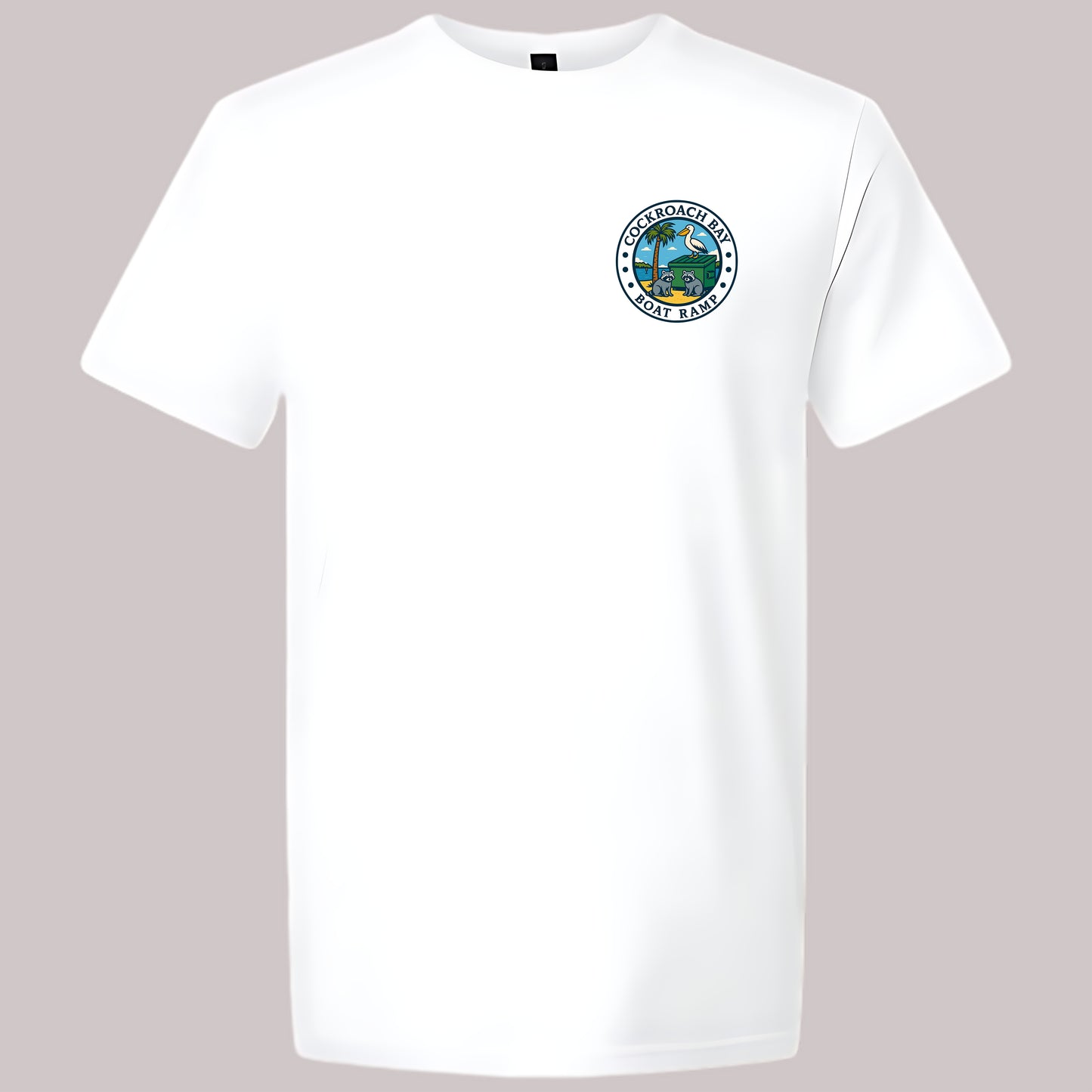 Cockroach Bay Boat Ramp Ruskin Florida T-shirt Backwater Fishing