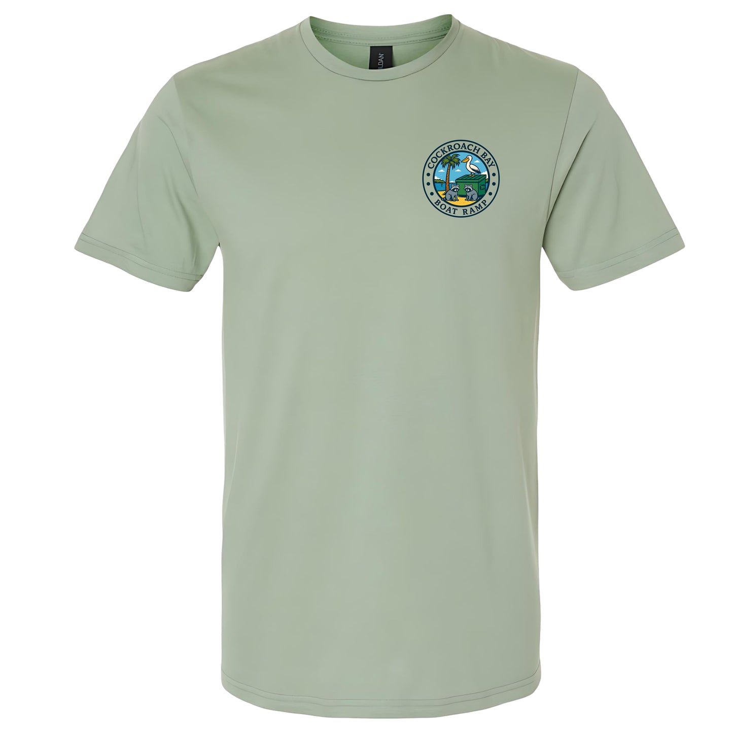 Cockroach Bay Boat Ramp Ruskin Florida T-shirt Backwater Fishing