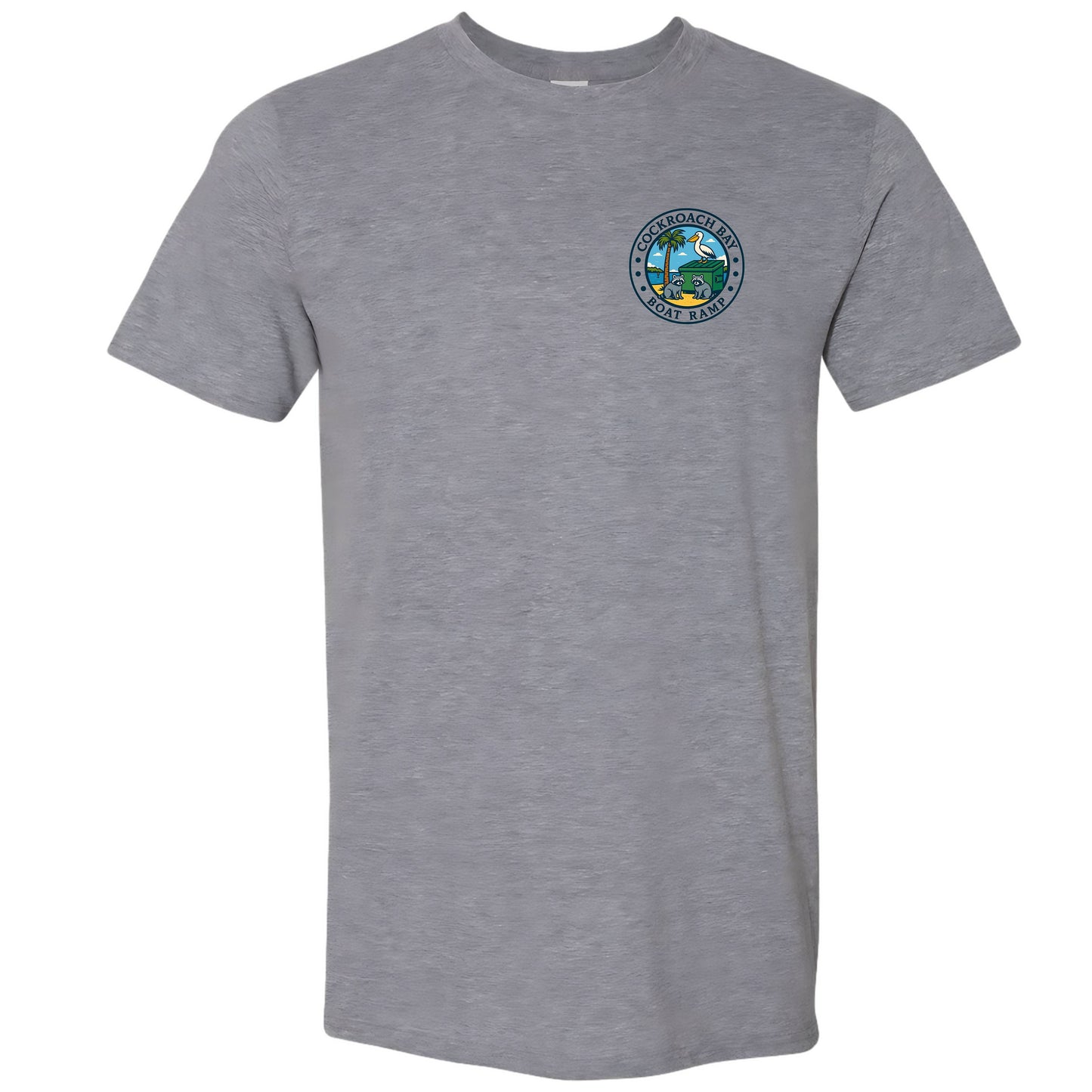 Cockroach Bay Boat Ramp Ruskin Florida T-shirt Backwater Fishing