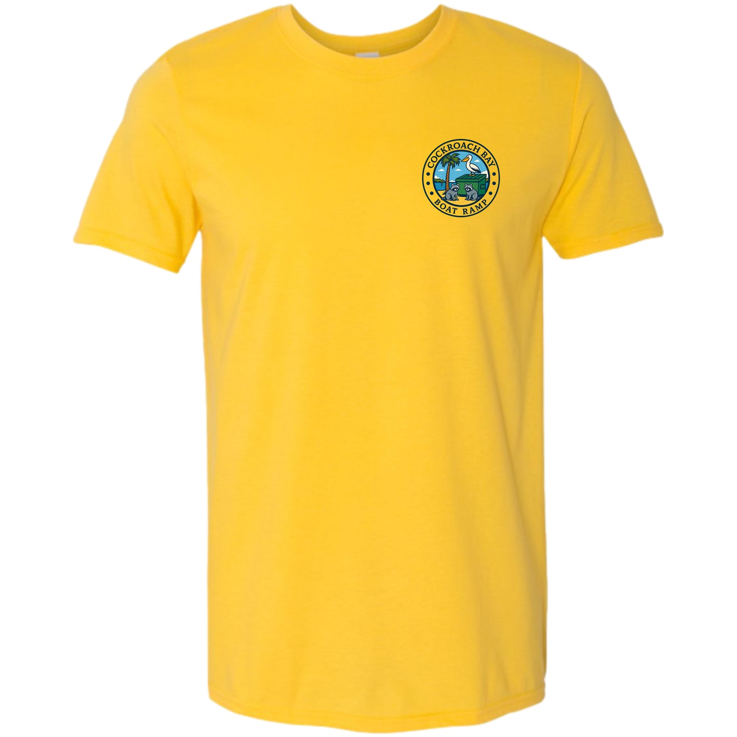 Cockroach Bay Boat Ramp Ruskin Florida T-shirt Backwater Fishing