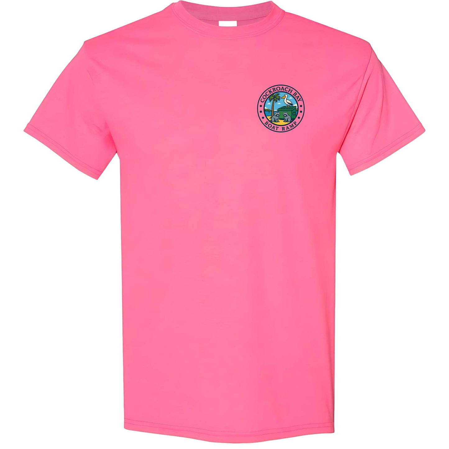 Cockroach Bay Boat Ramp Ruskin Florida T-shirt Backwater Fishing