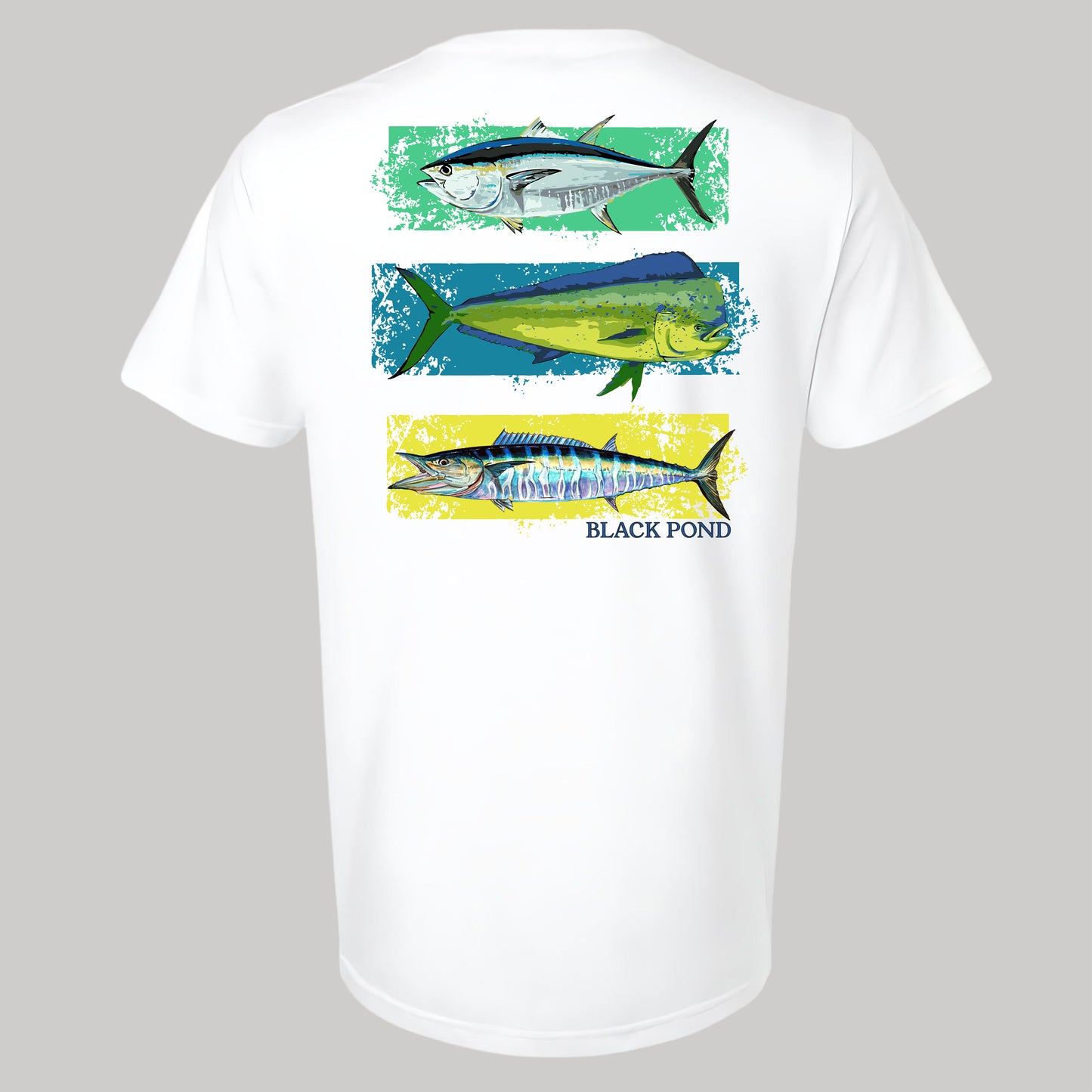 Black Pond Mahi Tuna Wahoo T-shirt Hunting Fishing Outdoors
