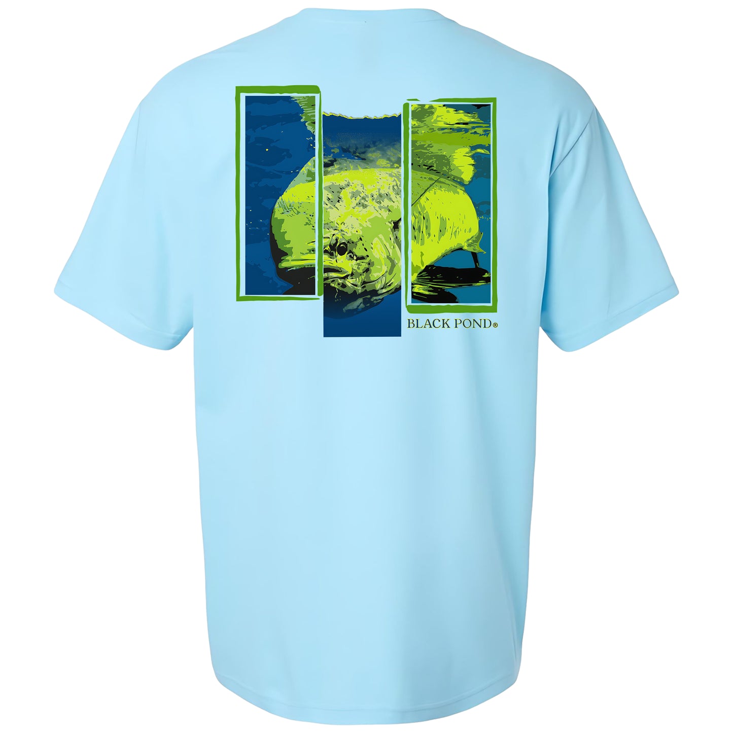 Black Pond Mahi Mahi T-shirt Hunting Fishing Outdoors