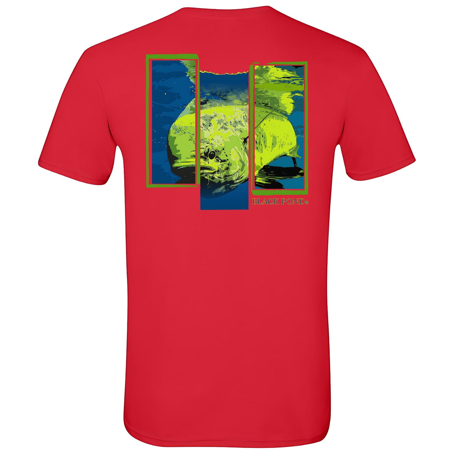 Black Pond Mahi Mahi T-shirt Hunting Fishing Outdoors