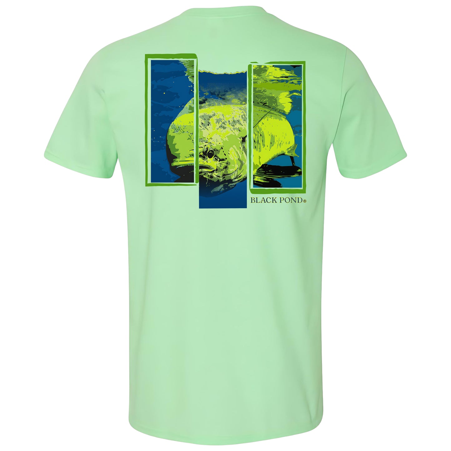 Black Pond Mahi Mahi T-shirt Hunting Fishing Outdoors