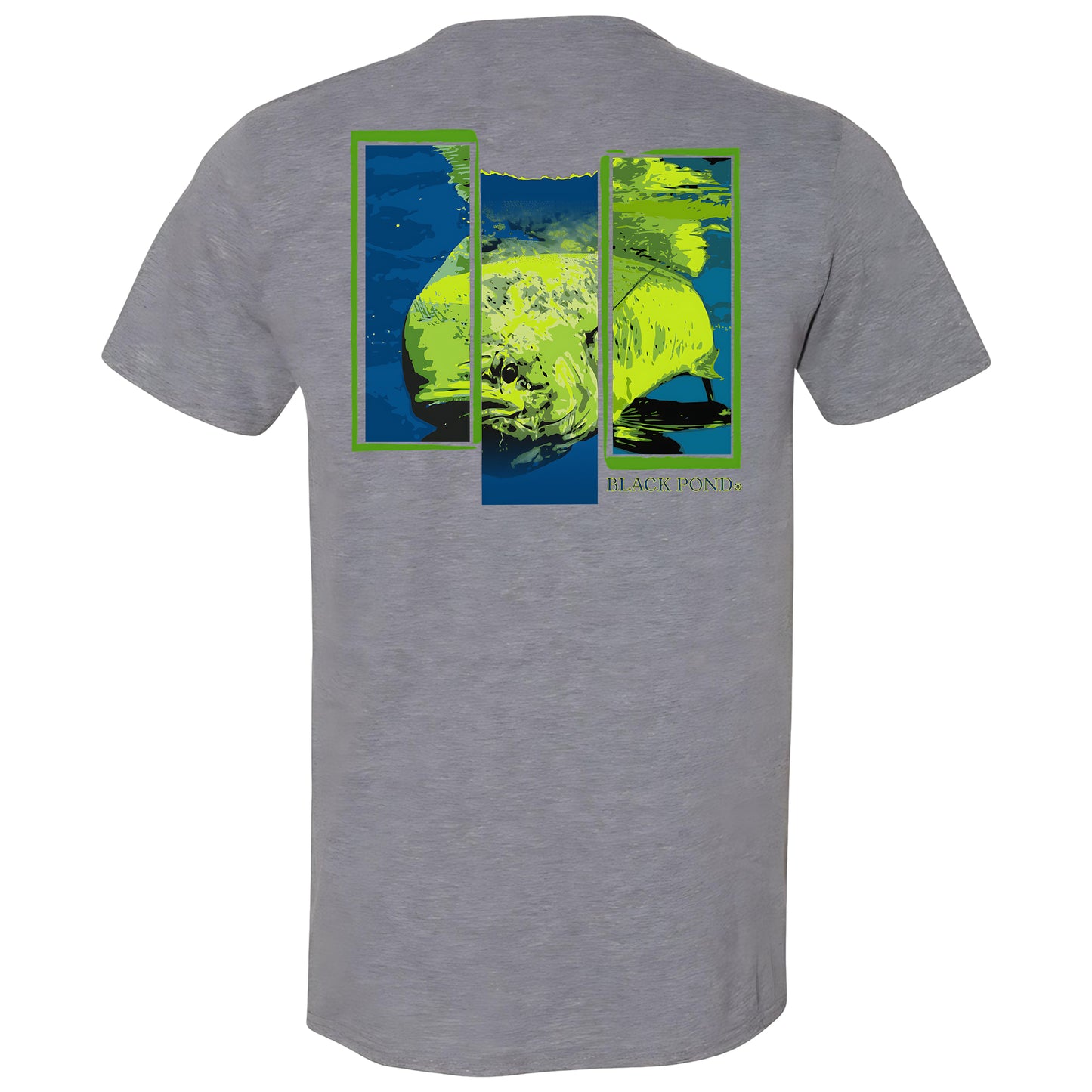 Black Pond Mahi Mahi T-shirt Hunting Fishing Outdoors