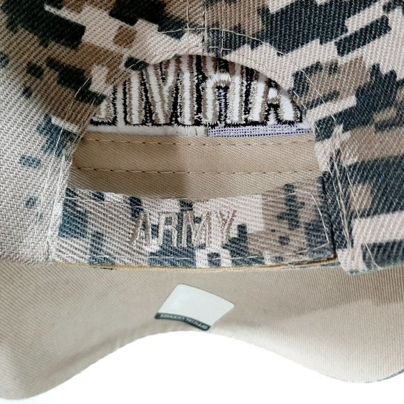 U.S. Army Hat US Army Star On Brim Side ACU Digital